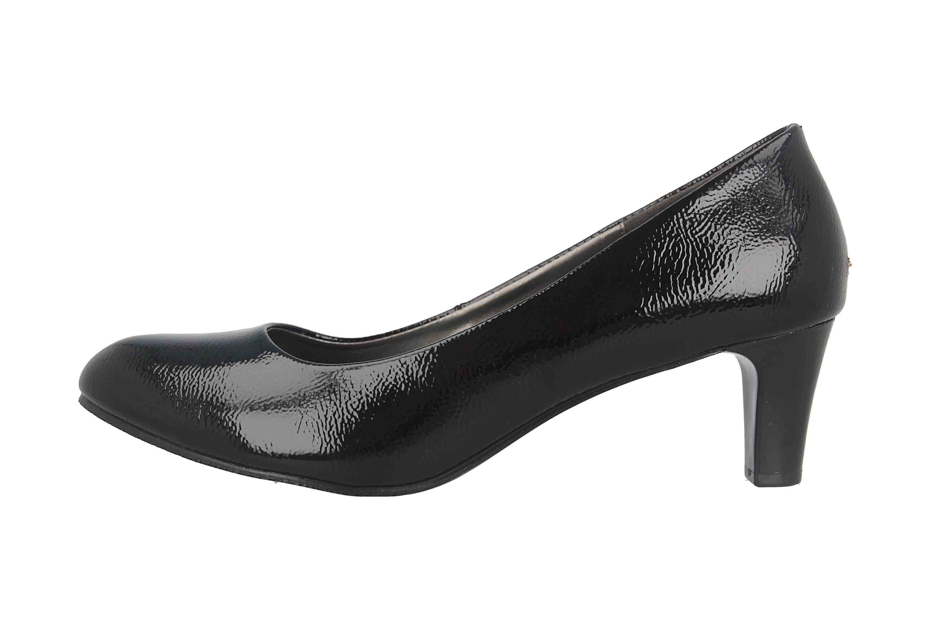 LadyPepp 2GY0211501 Black Patent Pumps