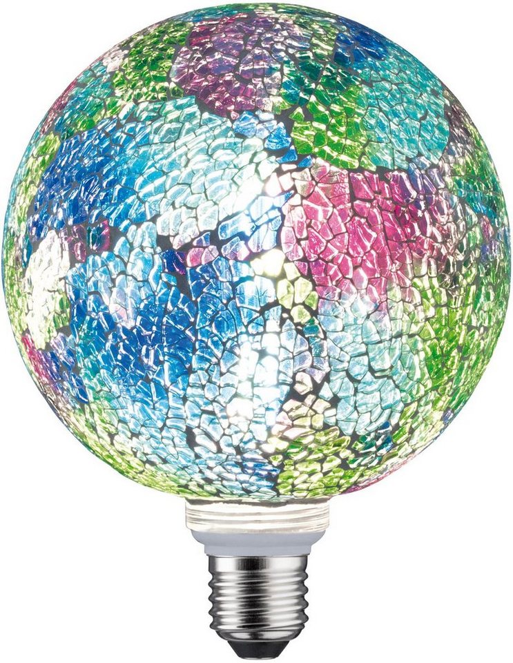 Paulmann »Miracle Mosaic bunt E27 2700K dimmbar« LED-Leuchtmittel, E27, 1 Stück, Warmweiß-kaufen