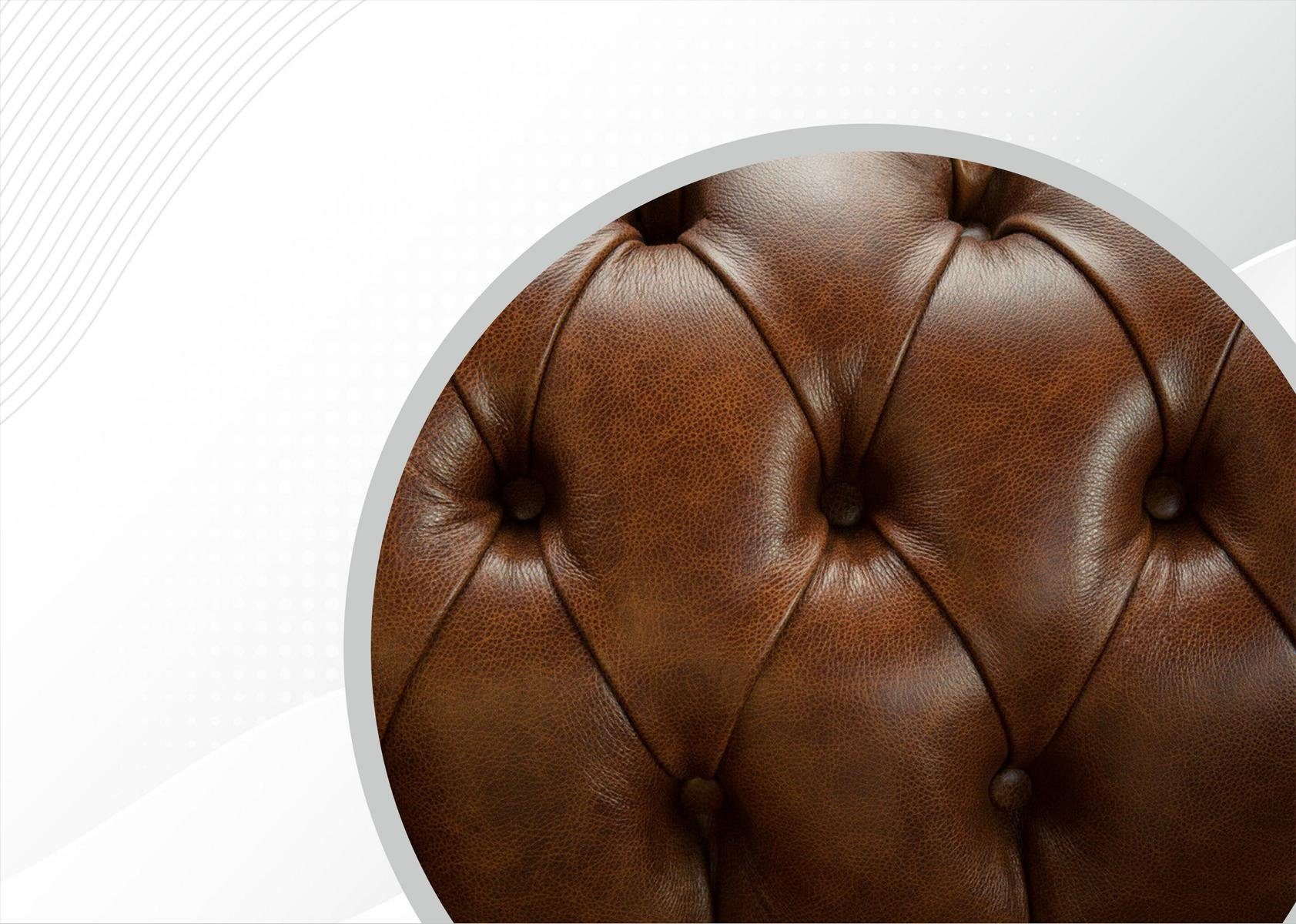 Sofa Sitzer Designer Chesterfield-Sofa, Chesterfield Couchen Polster Neu #325 JVmoebel Sofa 2