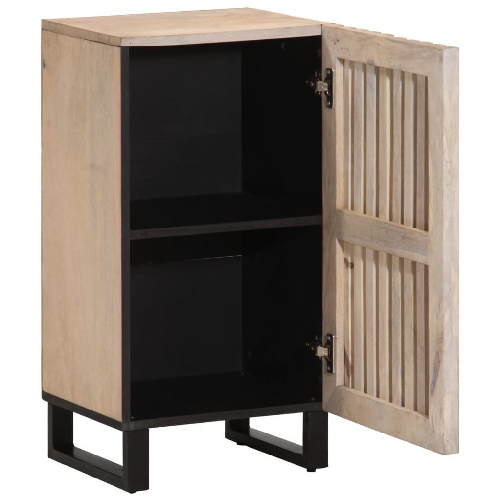 vidaXL Fächerschrank Sideboard 40x34x75 cm Massivholz günstig online kaufen