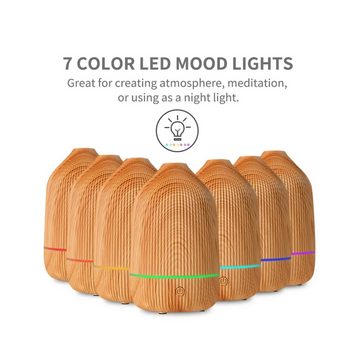 COFI 1453 Diffuser Luftbefeuchter Diffusor Aromatherapie Feuchtigkeitsspender mit LED