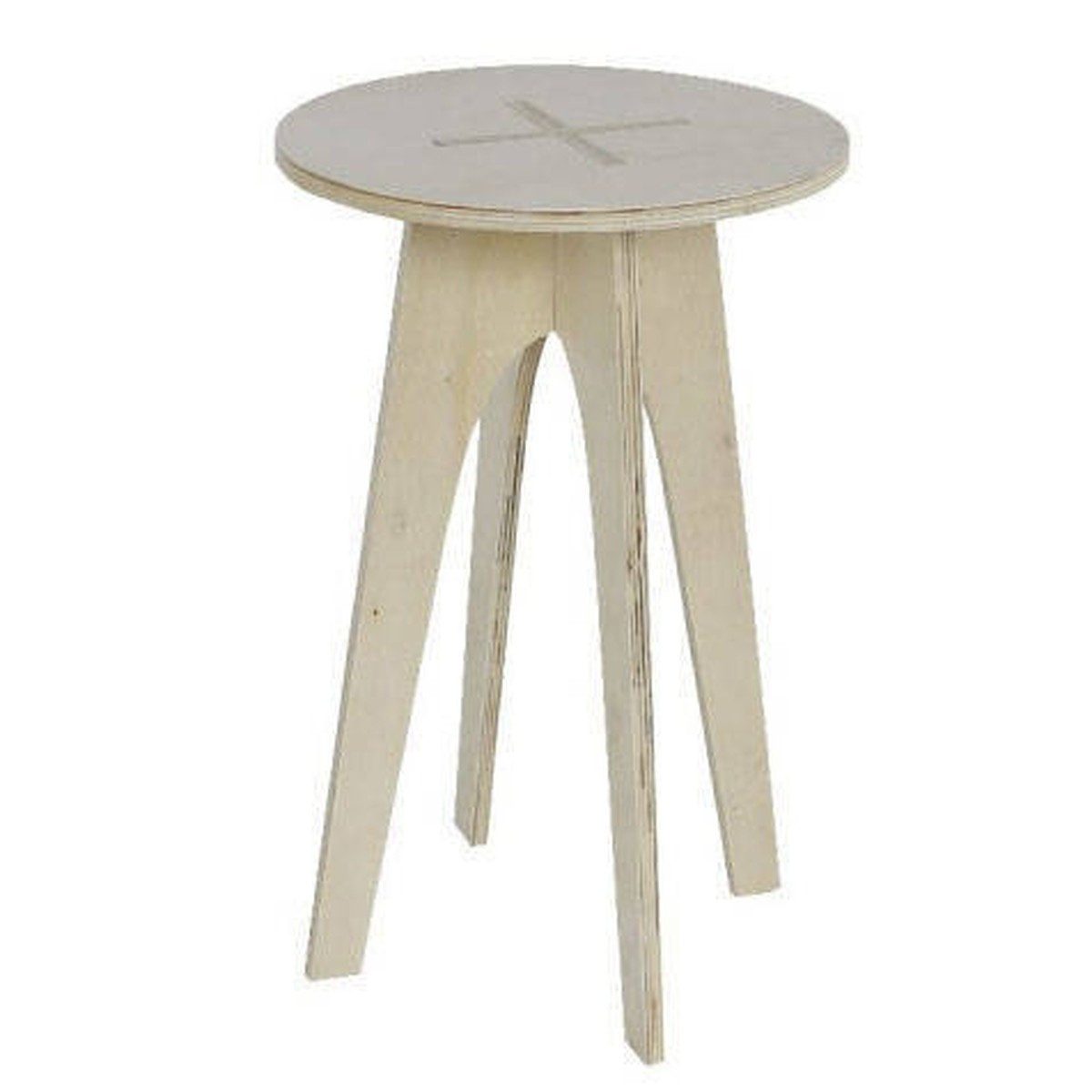 Today Beistelltisch Kaffeetisch rund Simplicity, Holz