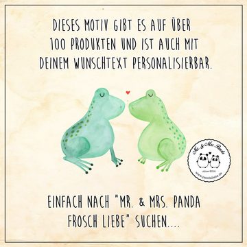 Mr. & Mrs. Panda Bierkrug Frosch Liebe - Weiß - Geschenk, Bierkrug, Steinkrüge, große Liebe, Kr, Steinzeug, Liebevolle Motive