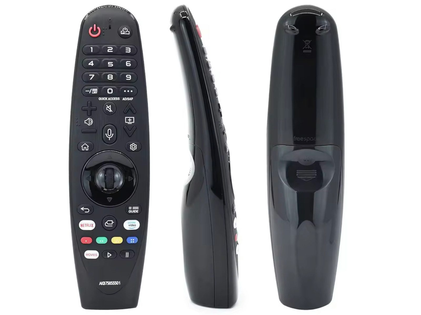azurano Ersatz für LG Universal Magic Remote Fernbedienung (Universal Magic Remote, AN-MR20GA, AN-MR19BA, AN-MR18BA, Voice & Mouse)