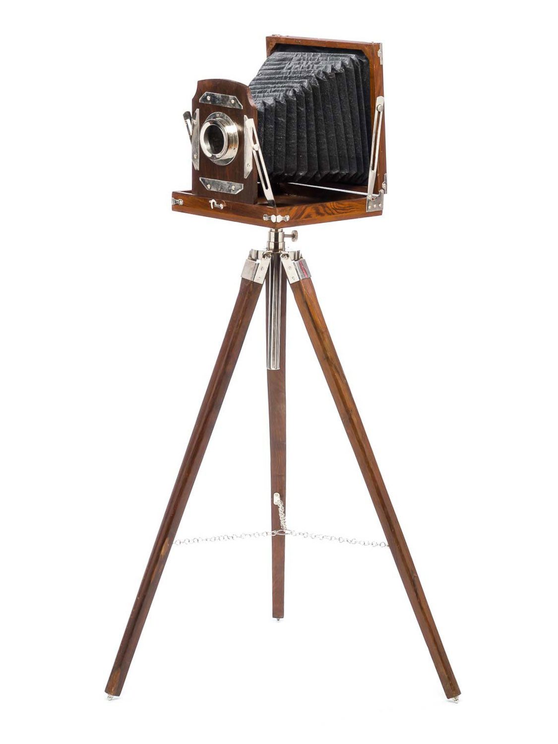Aubaho Dekoobjekt Plattenkamera Studio Kamera Atelier Modell Antik-Stil Dekoration Nosta