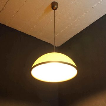 Licht-Erlebnisse Pendelleuchte KUCHNIA, ohne Leuchtmittel, Hängelampe in Creme Gold Küchenlampe