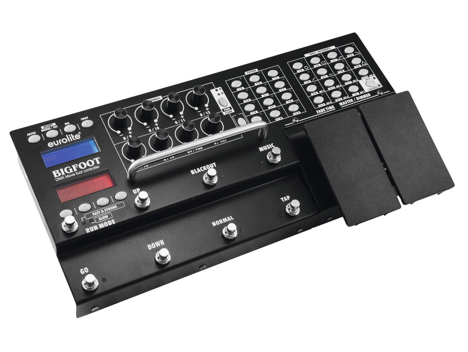 Discolicht EUROLITE DMX Move Bigfoot Fußcontroller 192