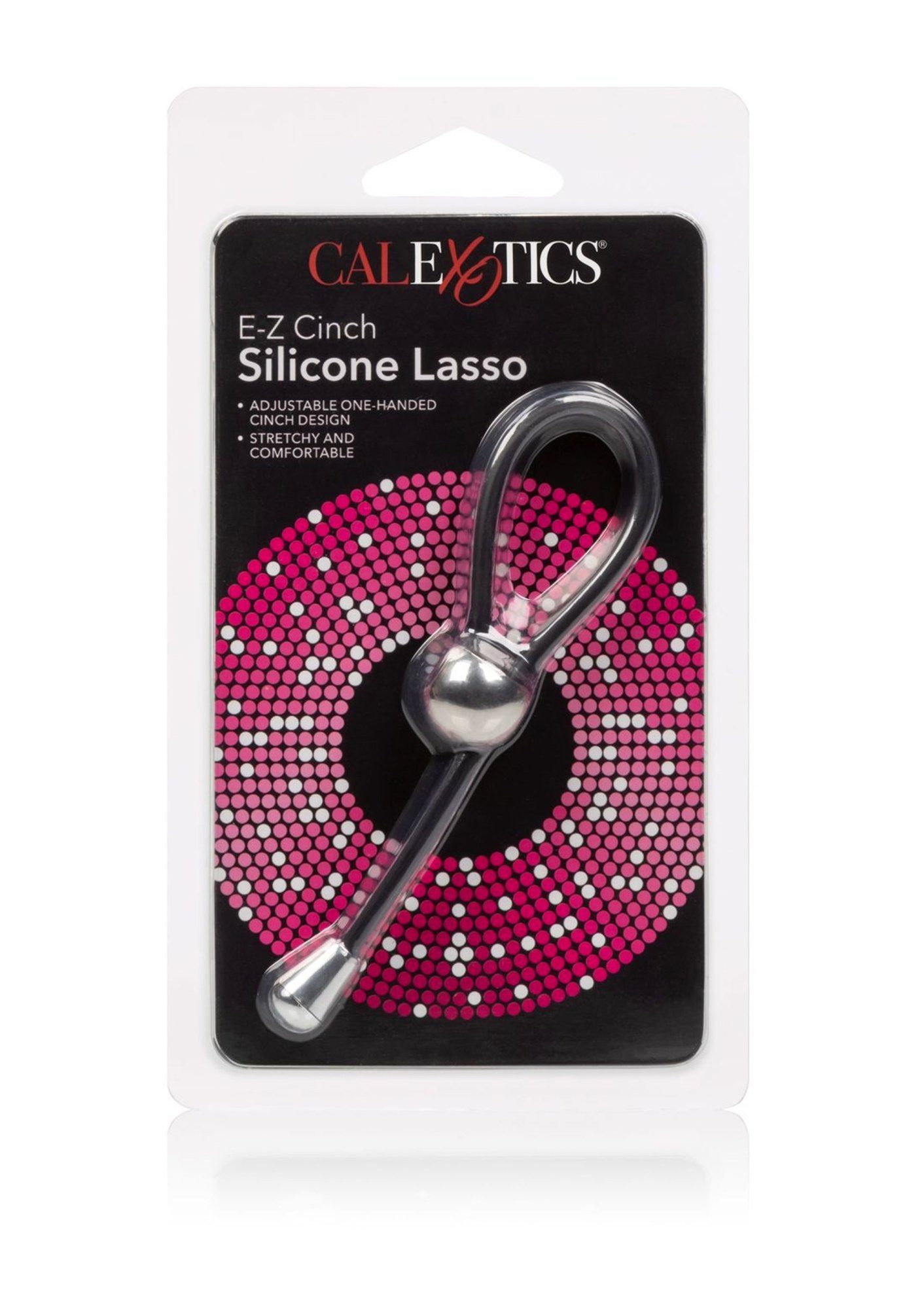 Calexotics Penisring Silikon Lasso schwarz Penisring 