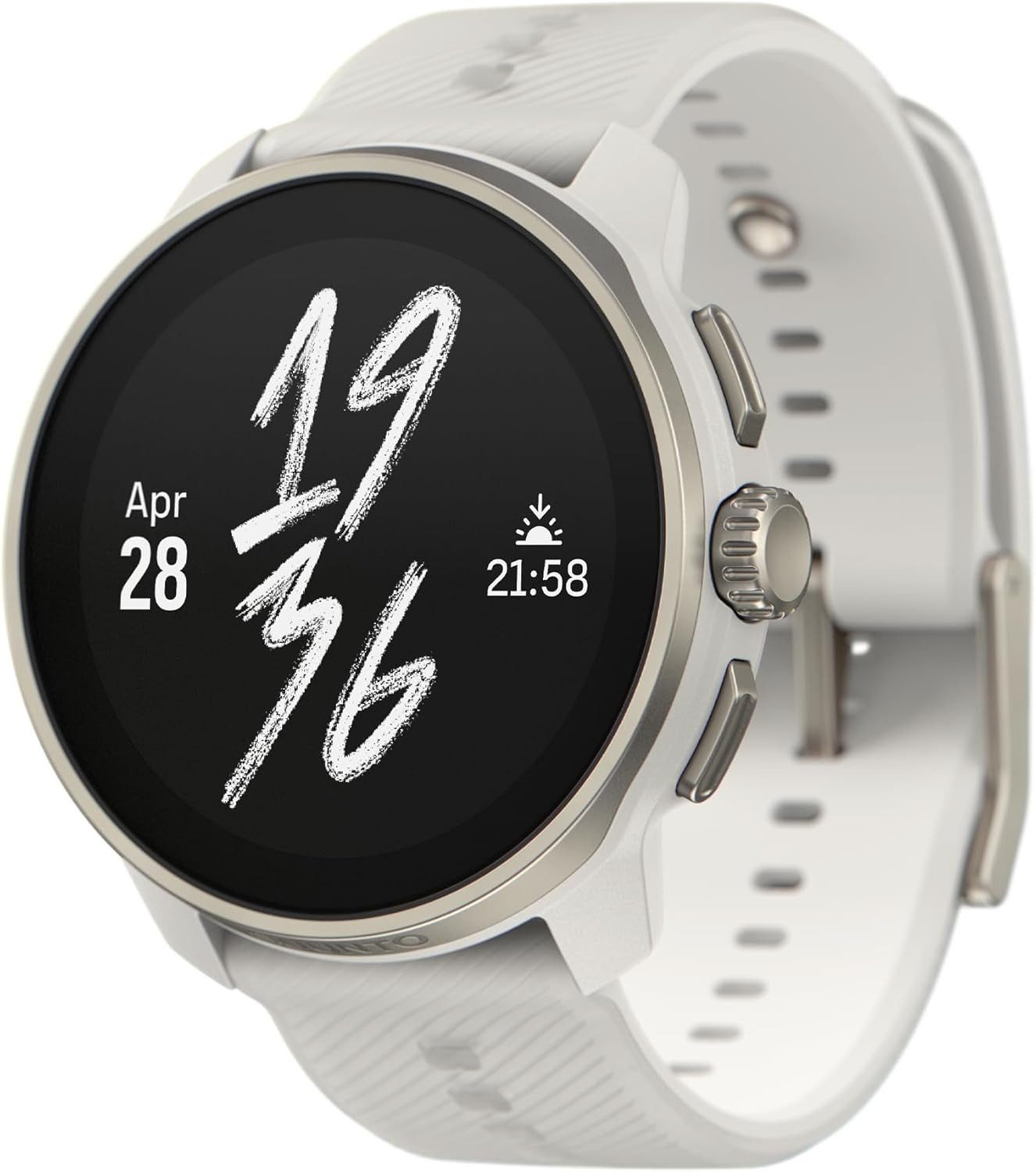 Suunto Smartwatch (3,3 cm, android ios), Multisport Smartwatch mit GPS AMOLED Display HRV und 95 Sportmodi
