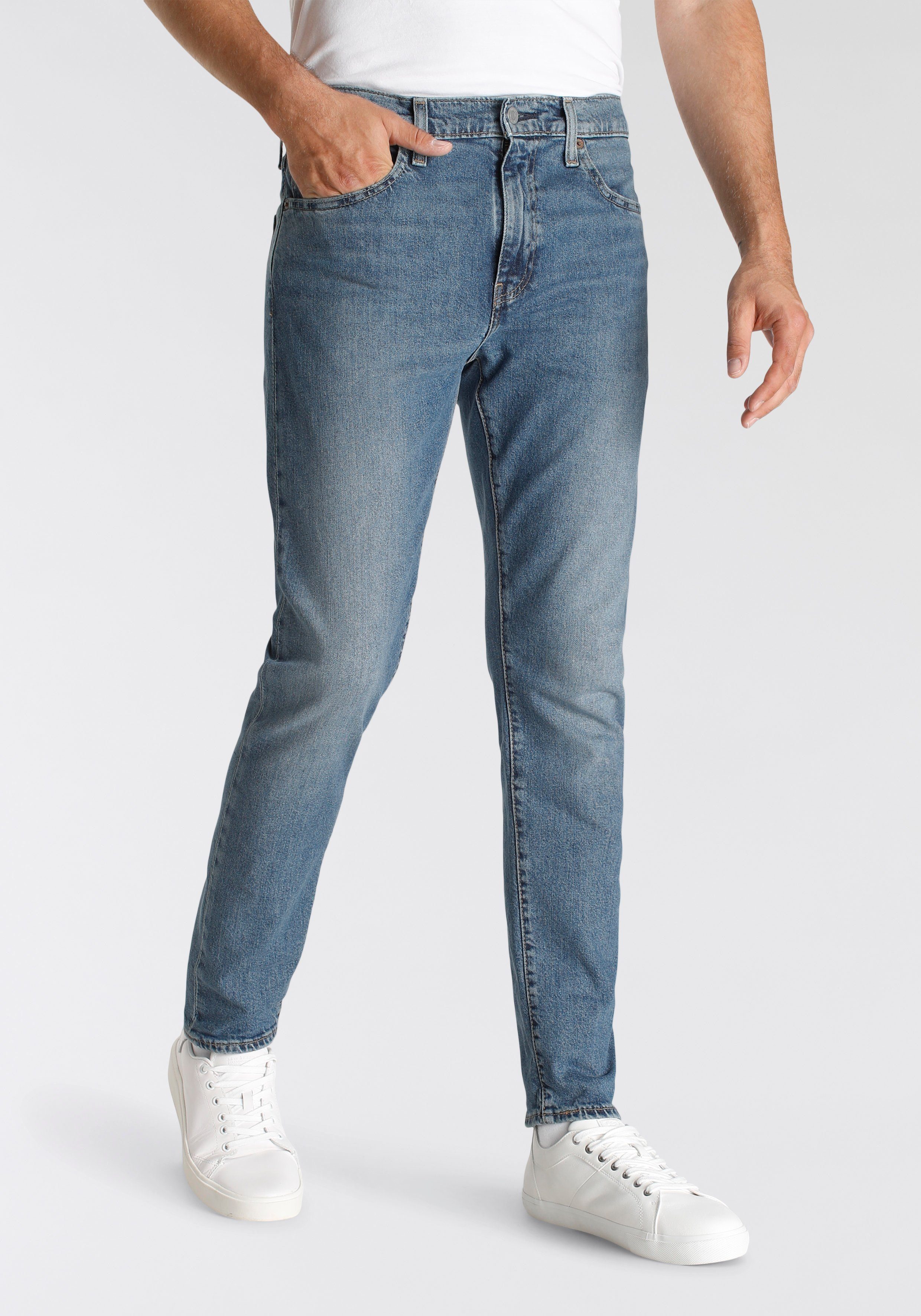 mit Taper me come Levi's® draw Slim 512 Markenlabel Fit Tapered-fit-Jeans with