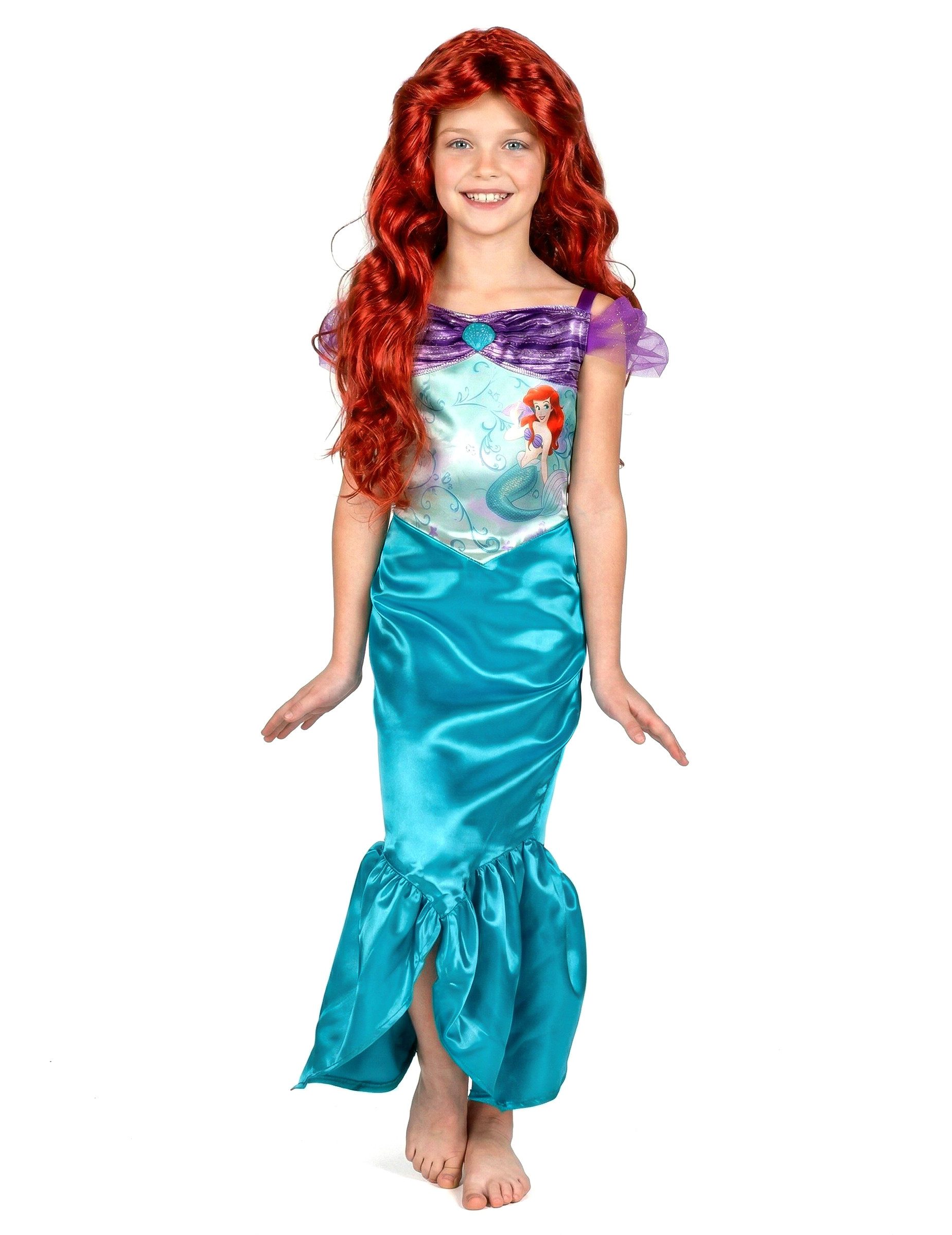 Disguise Kostüm Arielle Meerjungfrauen-Kostüm Kinderkostüm blau
