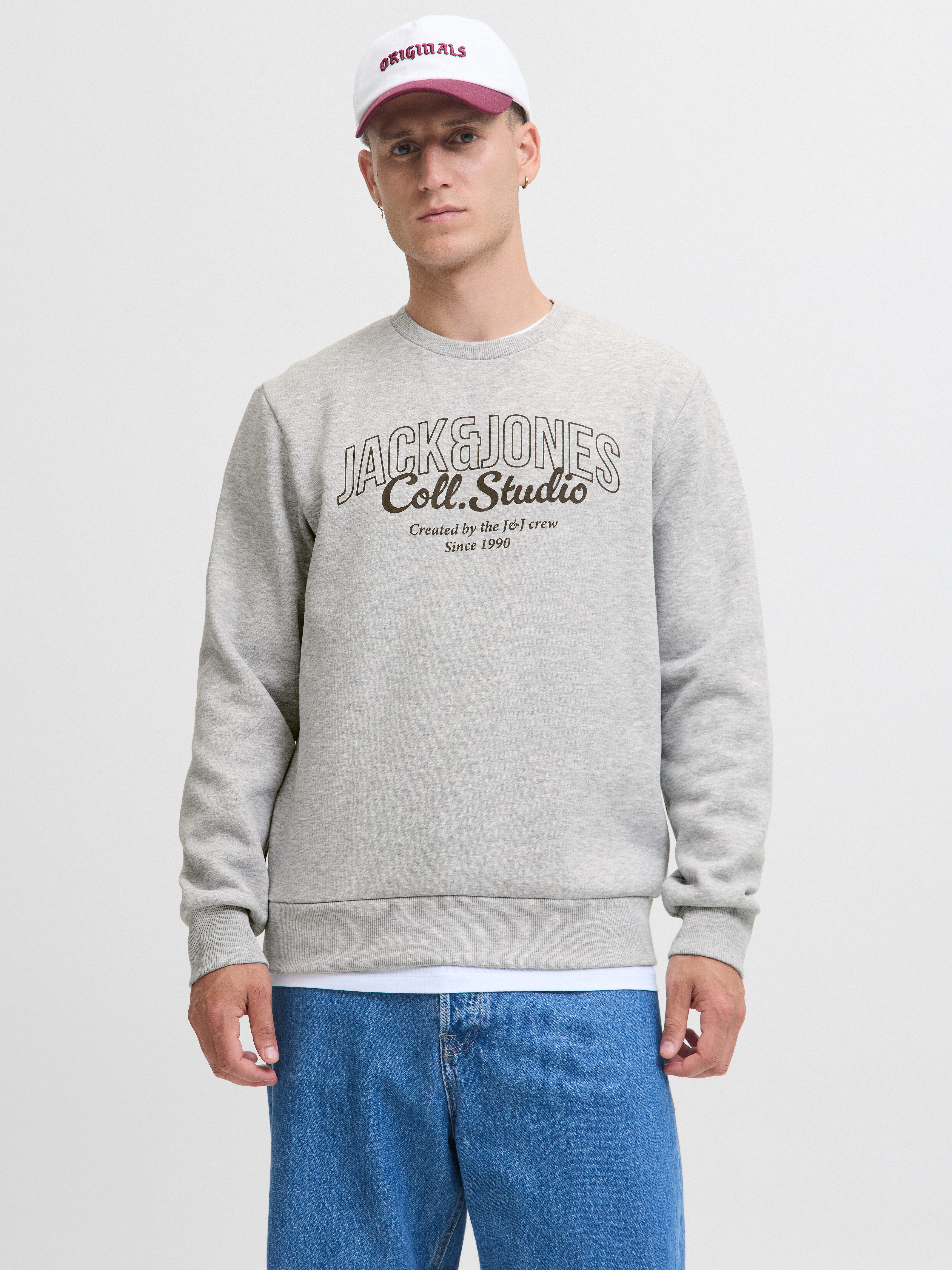Sweatshirt JJMAKOTO SWEAT CREW NECK
