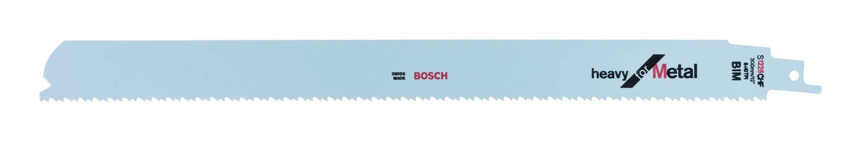 Heavy BOSCH for 1226 5er-Pack CHF Metal Säbelsägeblatt - Stück), S (5