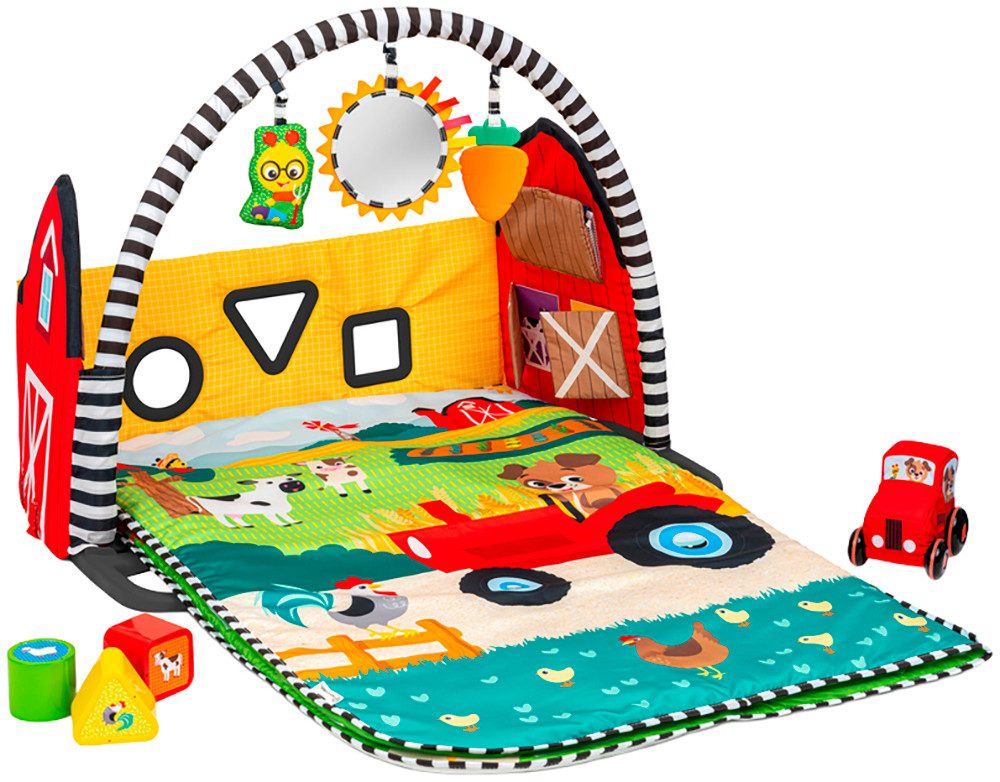 Baby Einstein Spielbogen Farm Explorers Busy Barnyard Grow With Me, mit Sound
