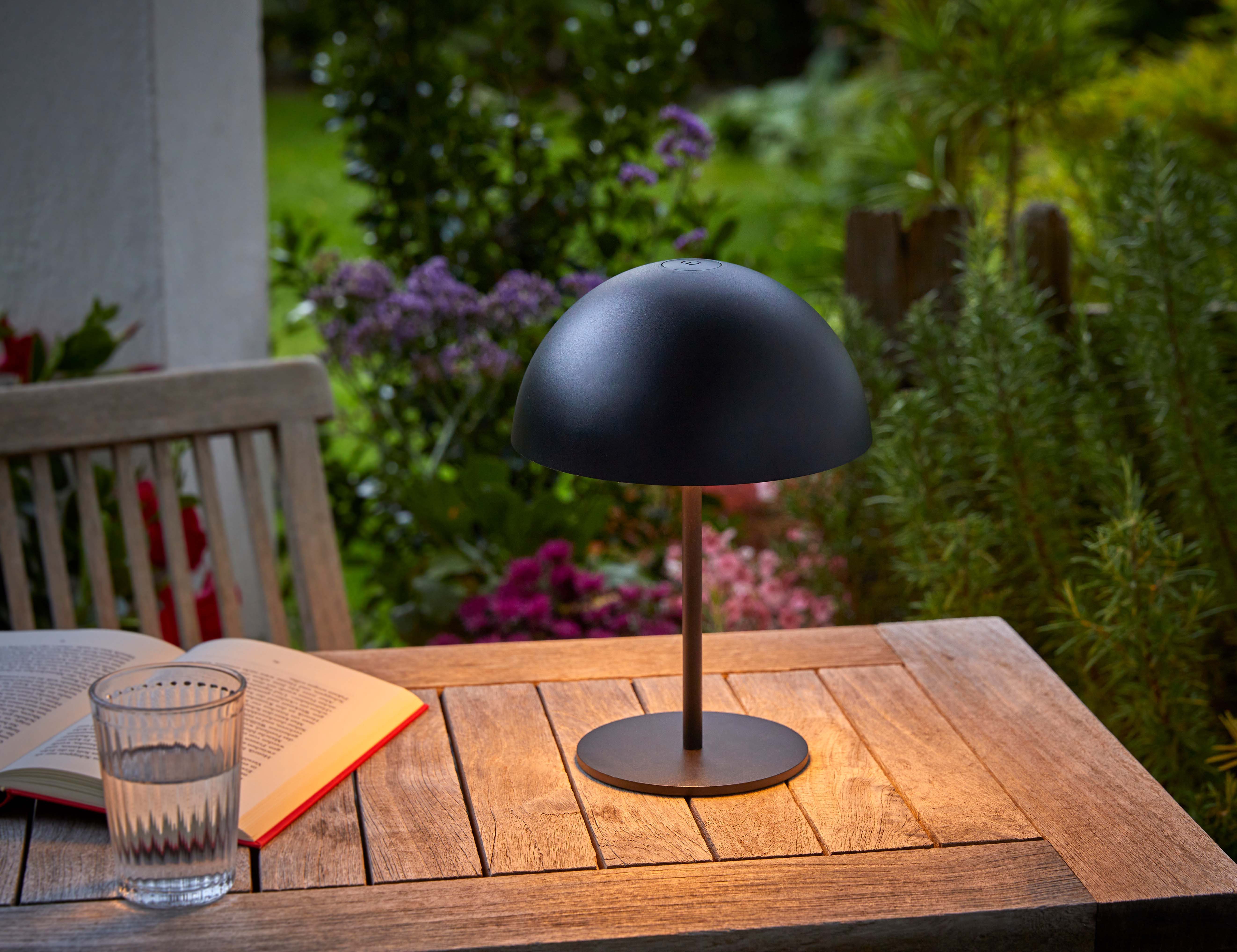 Northpoint LED Tischleuchte LED Metall Tischlampe Akku USB-C Touchschalter günstig online kaufen