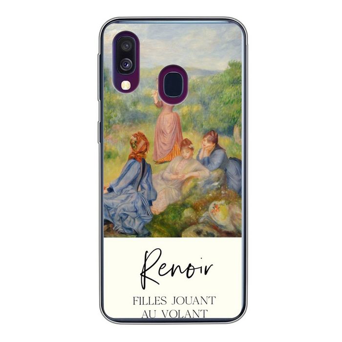 MuchoWow Handyhülle Malerei - Renoir - Impressionismus Handyhülle Samsung Galaxy A40 Smartphone-Bumper Print Handy