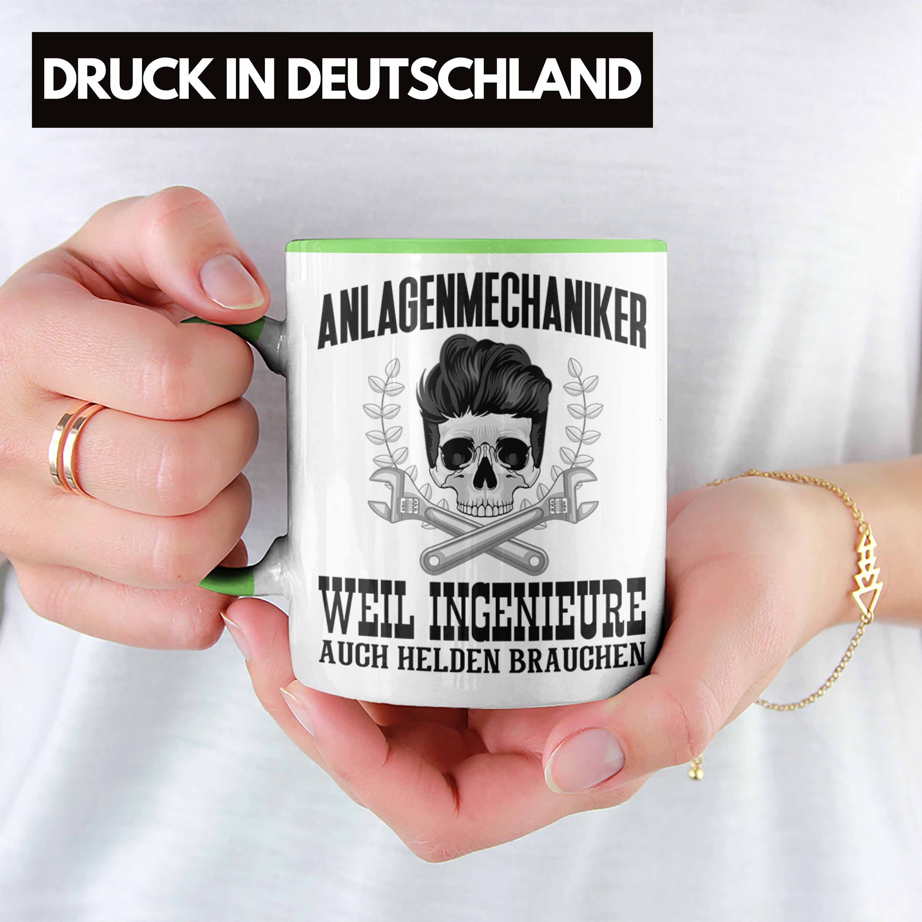 Tasse Weil Geschenk Grün Ingenieure He Anlagenmechaniker Spruch Trendation Männer Auch Tasse