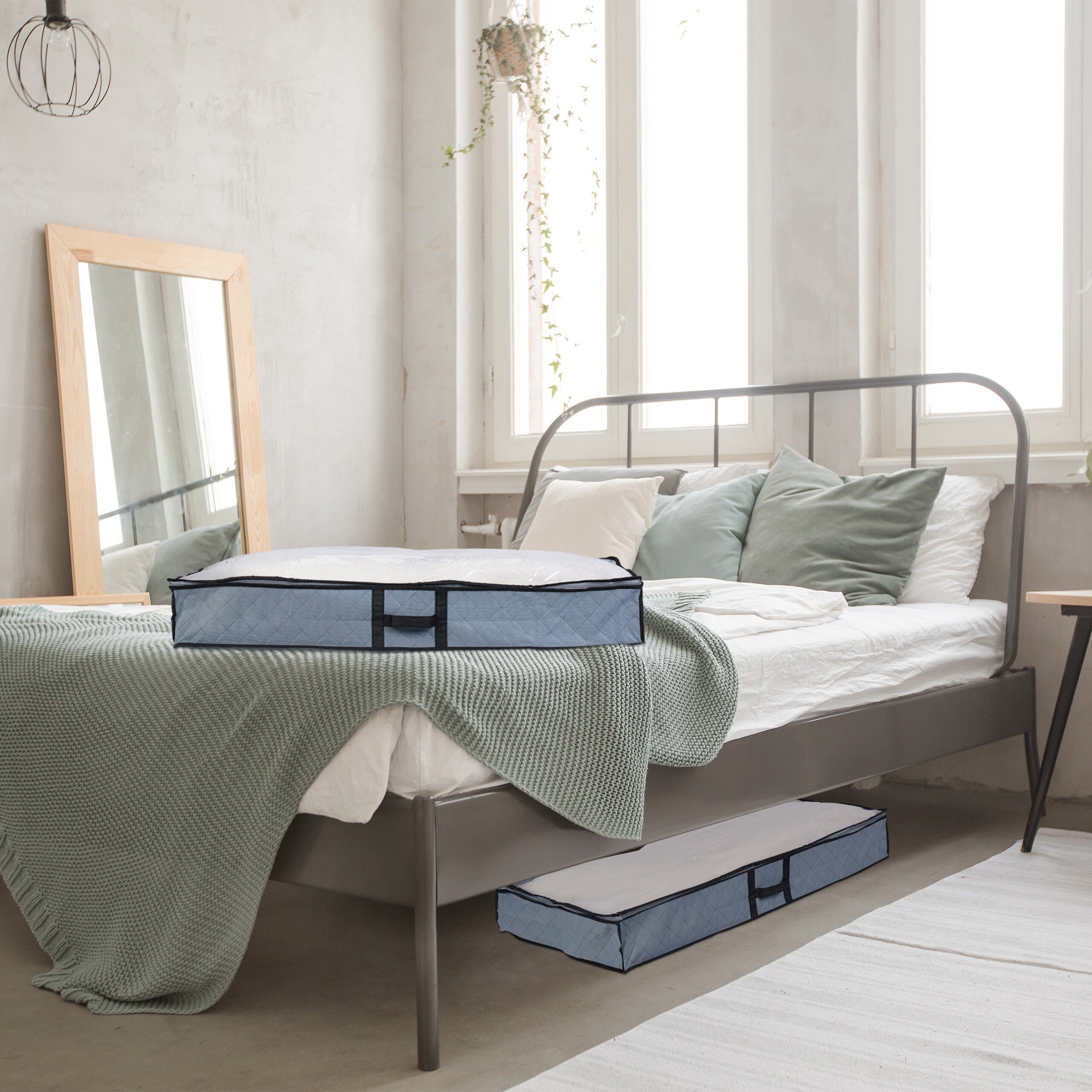 relaxdays Unterbettkommode im 2er Set