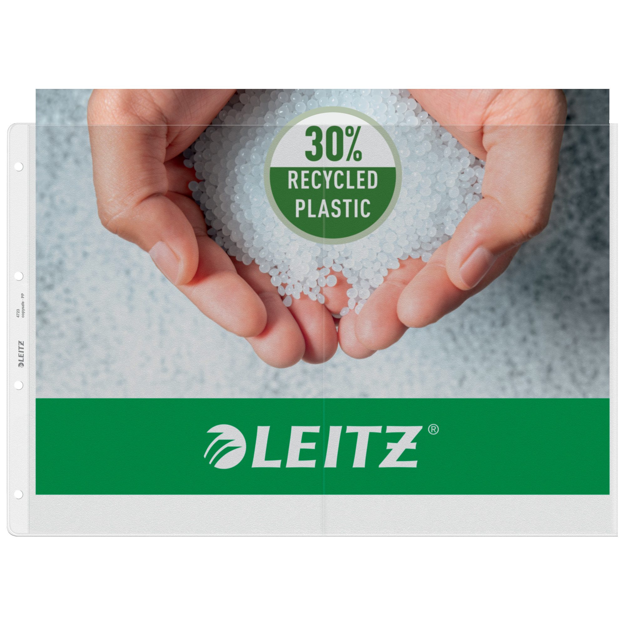 LEITZ Prospekthülle Prospekthülle 47230003 A3 quer 0,13mm PP transparent 50 Stück