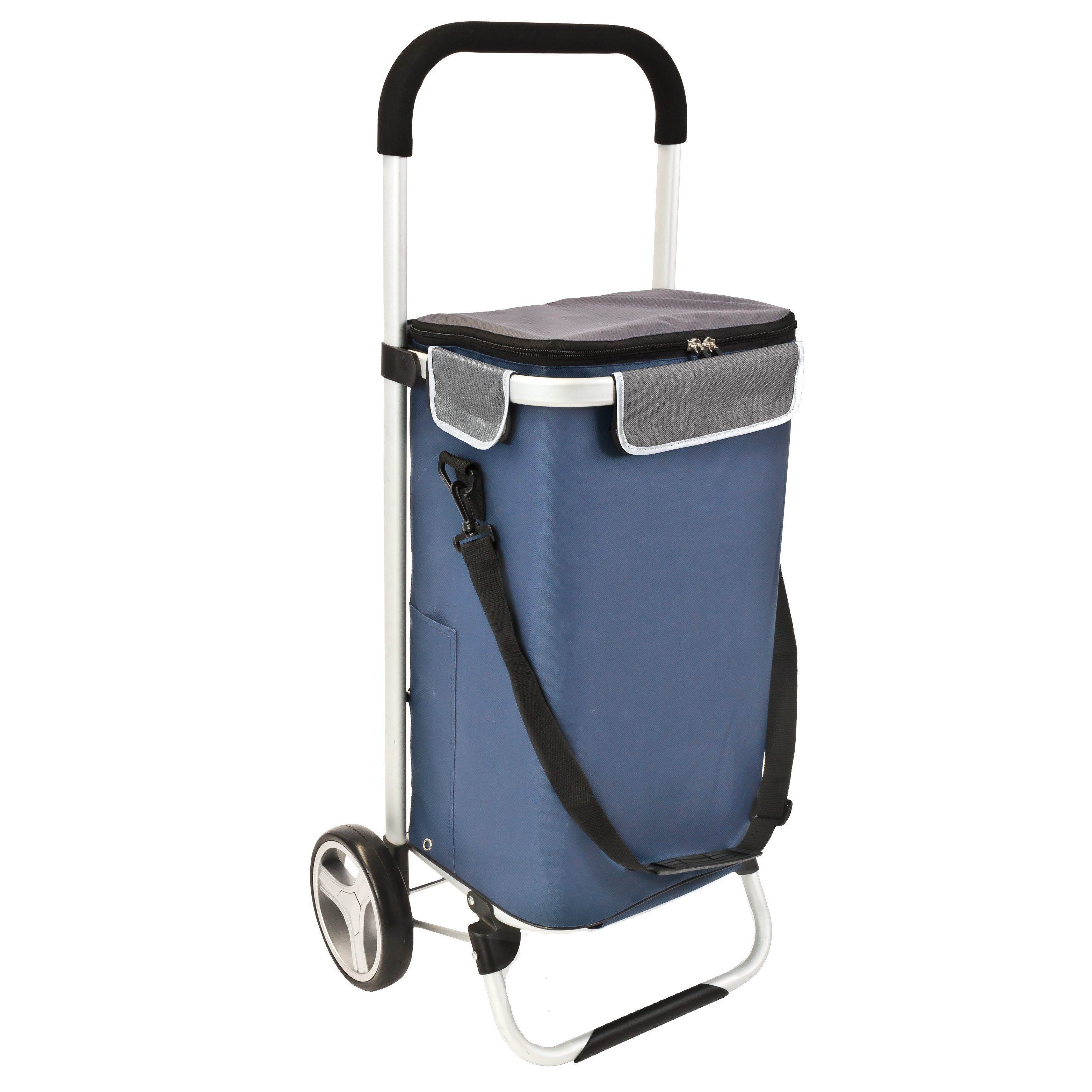 Einkaufstrolley Einkaufstrolley BRINKUM - 45 L Kapazität, blau