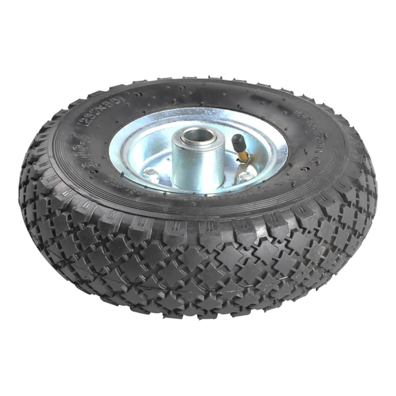 ProPlus Anhänger-Stützrad Ersatzrad luftbereift mit Stahlfelge 260 x 85 mm (1 St), Stützrad Bugrad Reifen