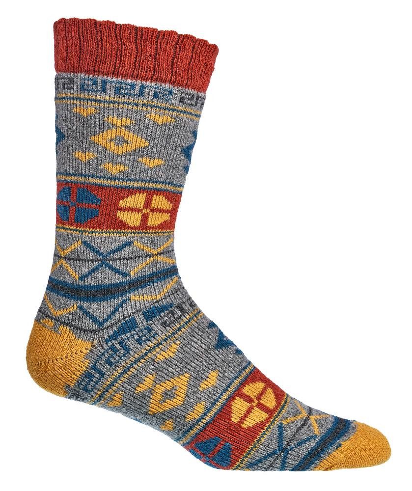 Socken 2 Paar Hygge Wollsocken, kuschelige Norwegersocken für Damen & Herren
