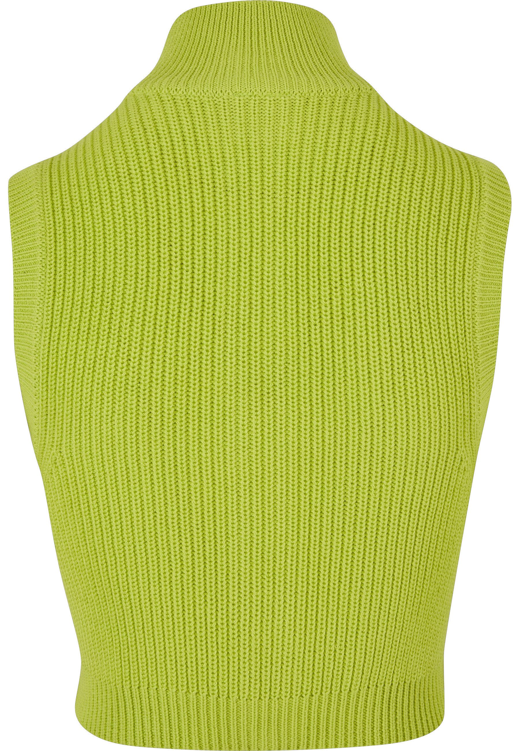URBAN CLASSICS Steppweste Urban Classics Damen Ladies Short Knit Vest günstig online kaufen
