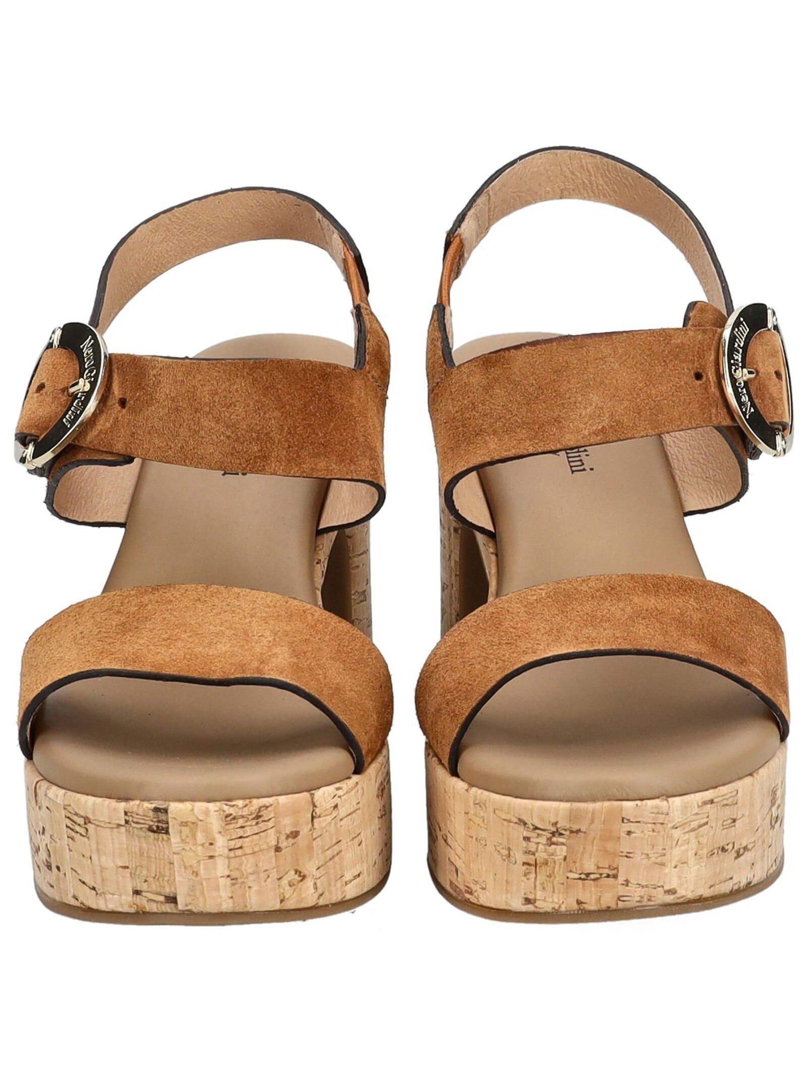 Nero Giardini Sandalen Veloursleder . High-Heel-Sandalette