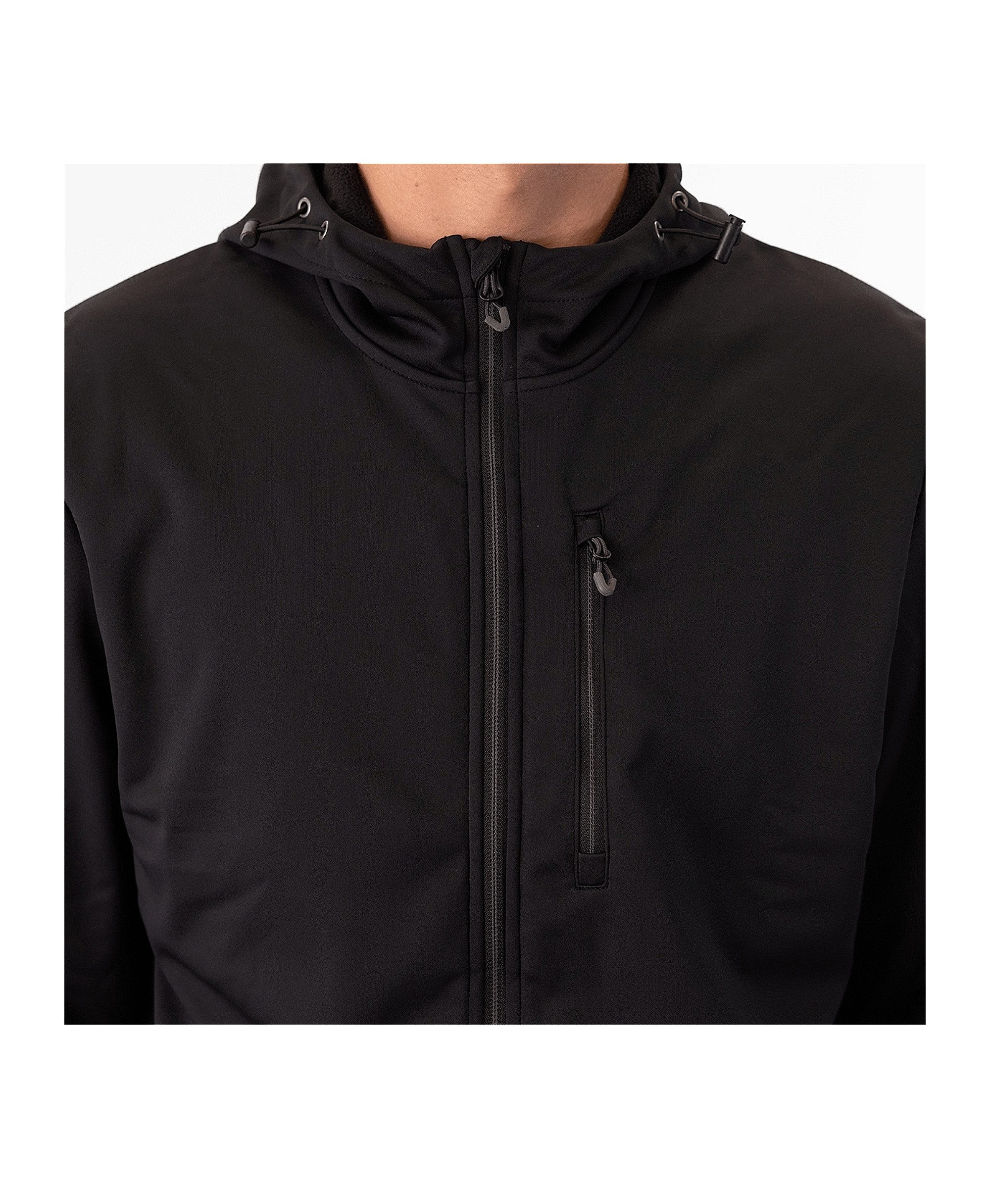 Jako Allwetterjacke Softshelljacke (1-St) Kapuze_Kordelzug – Bild 3 von 5