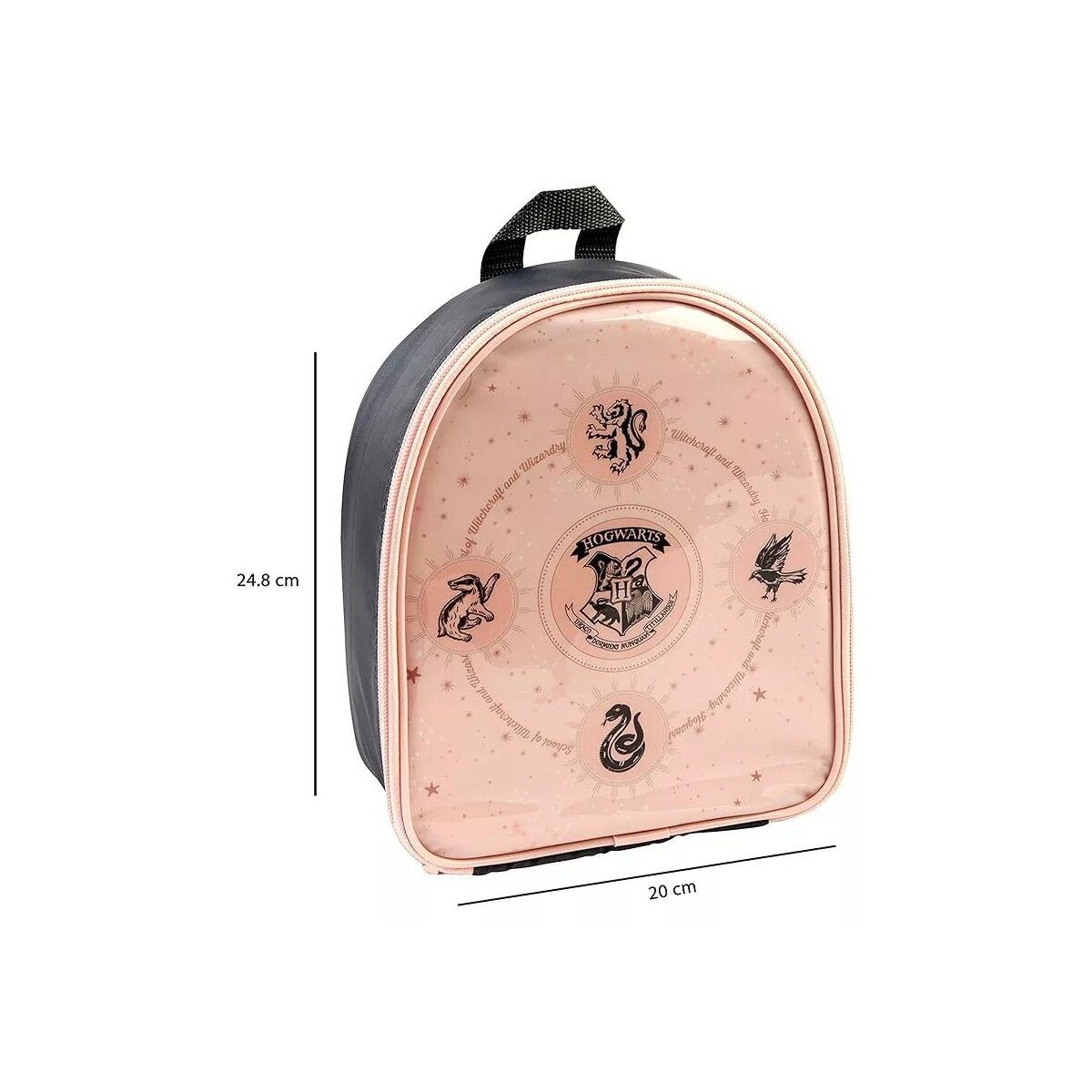 Harry Potter Lunchbox Harry Potter Pink thermo-Lunch-Tasche, Kühltasche 25 cm, 100% Polyester, (1-tlg)
