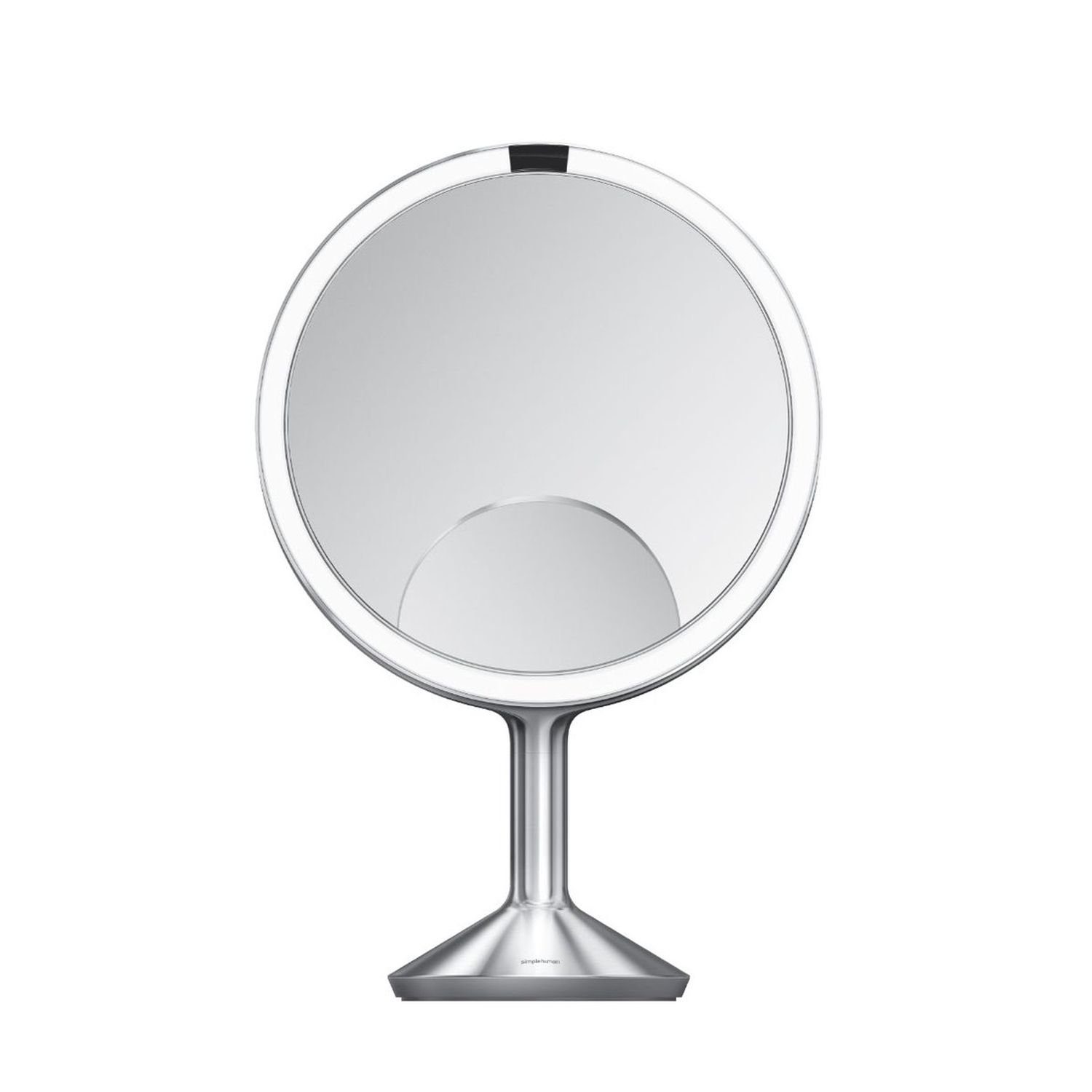 simplehuman LED-Lichtspiegel Trio Max Edelstahl Gebürstet 25 cm