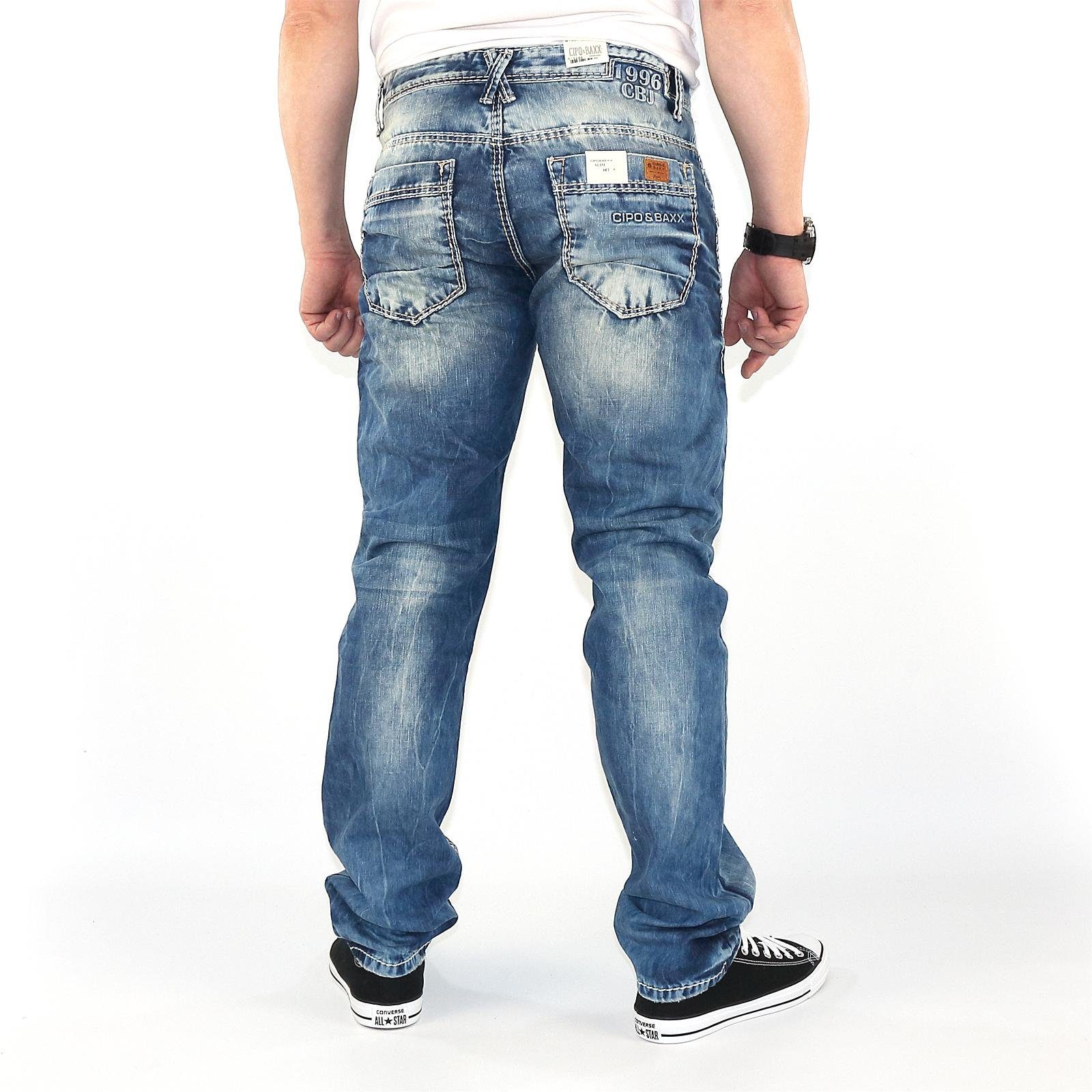 Cipo & Baxx Regular-fit-Jeans Jeans C&B C1149 günstig online kaufen