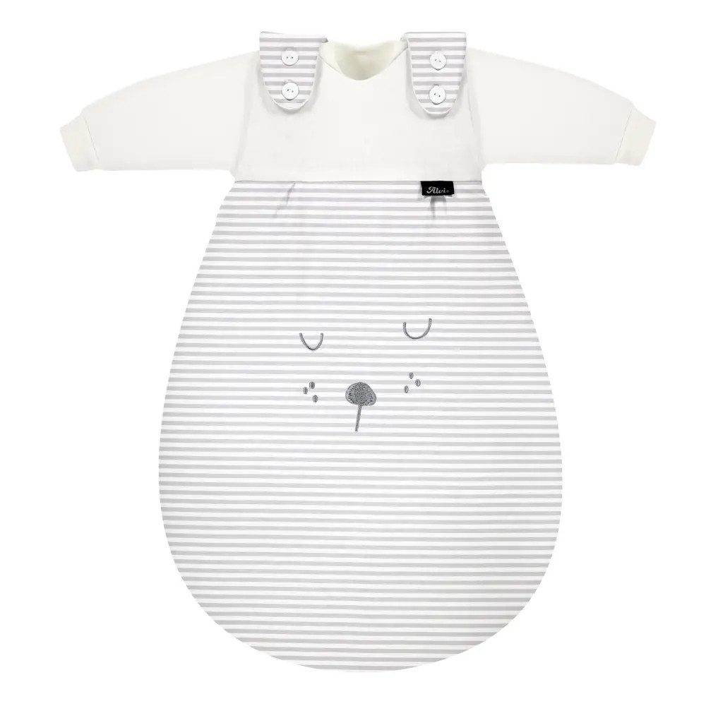 Alvi® Babyschlafsack ALVI Baby-Mäxchen 3tlg. Faces Größe 68/74
