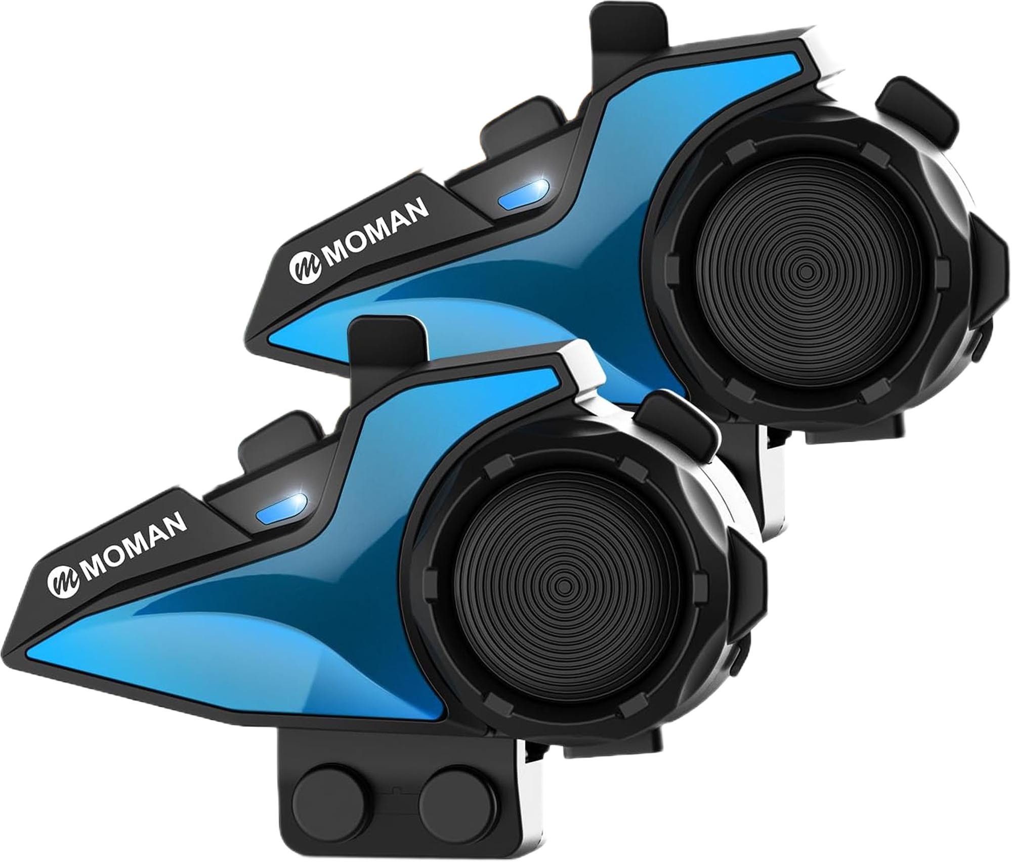 Motorradhelm H2E Eagle Kommunikationssystem Doppelset