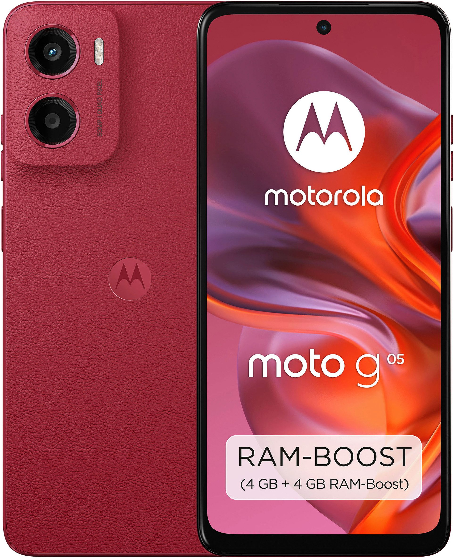 Motorola g05 (XT2523-3) Smartphone (16,94 cm/6,67 Zoll, 64 GB Speicherplatz, 50 MP Kamera)