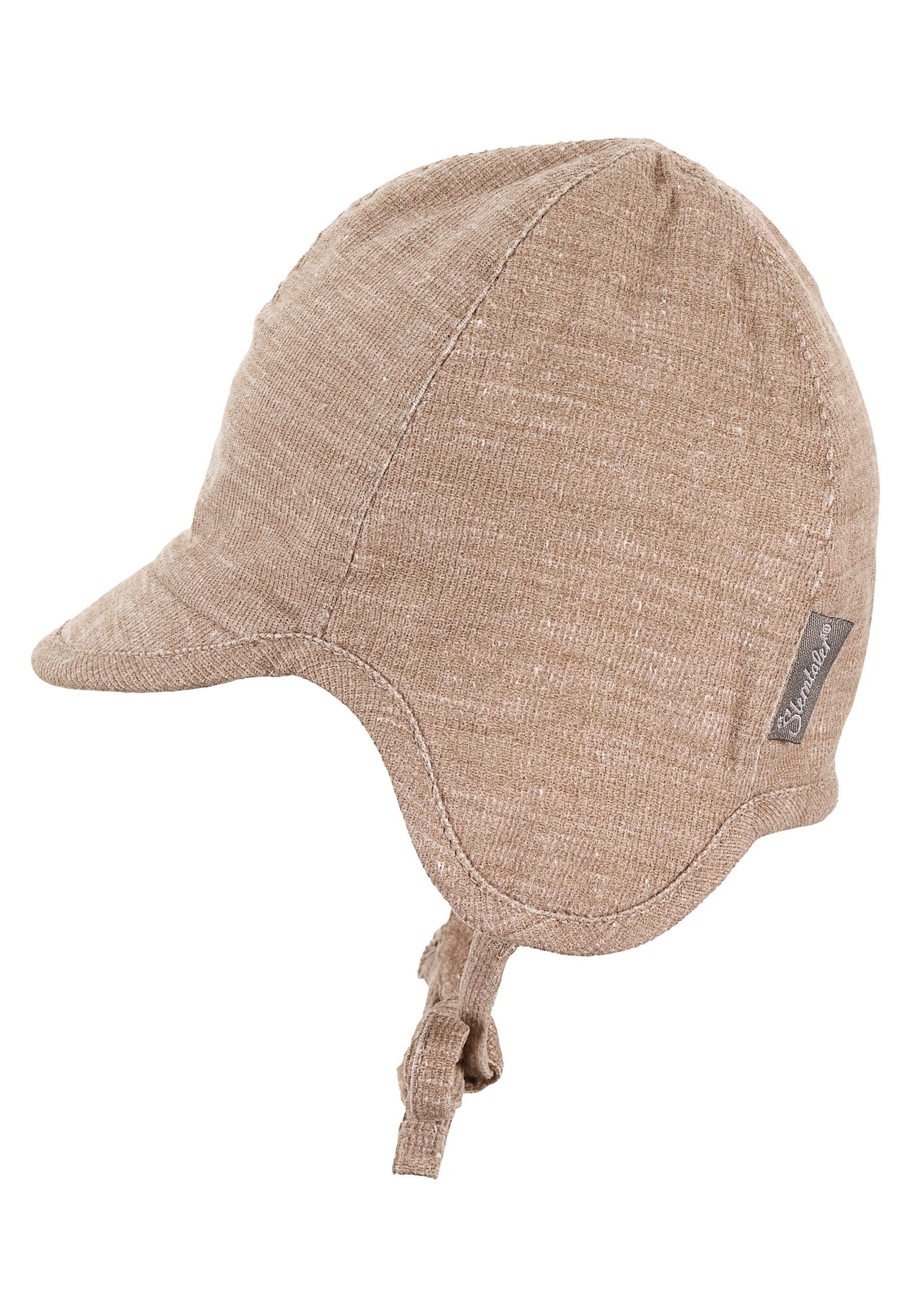 beige Feincord (1-St) Sterntaler® Schirmmütze Beanie