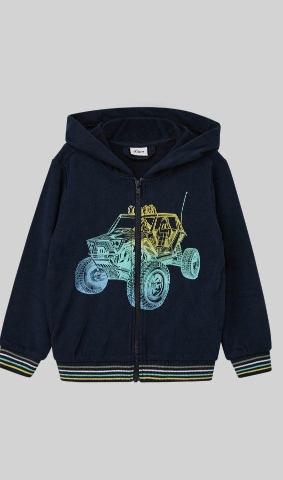 s.Oliver Kurzarmshirt Sweatshirt Jacke günstig online kaufen