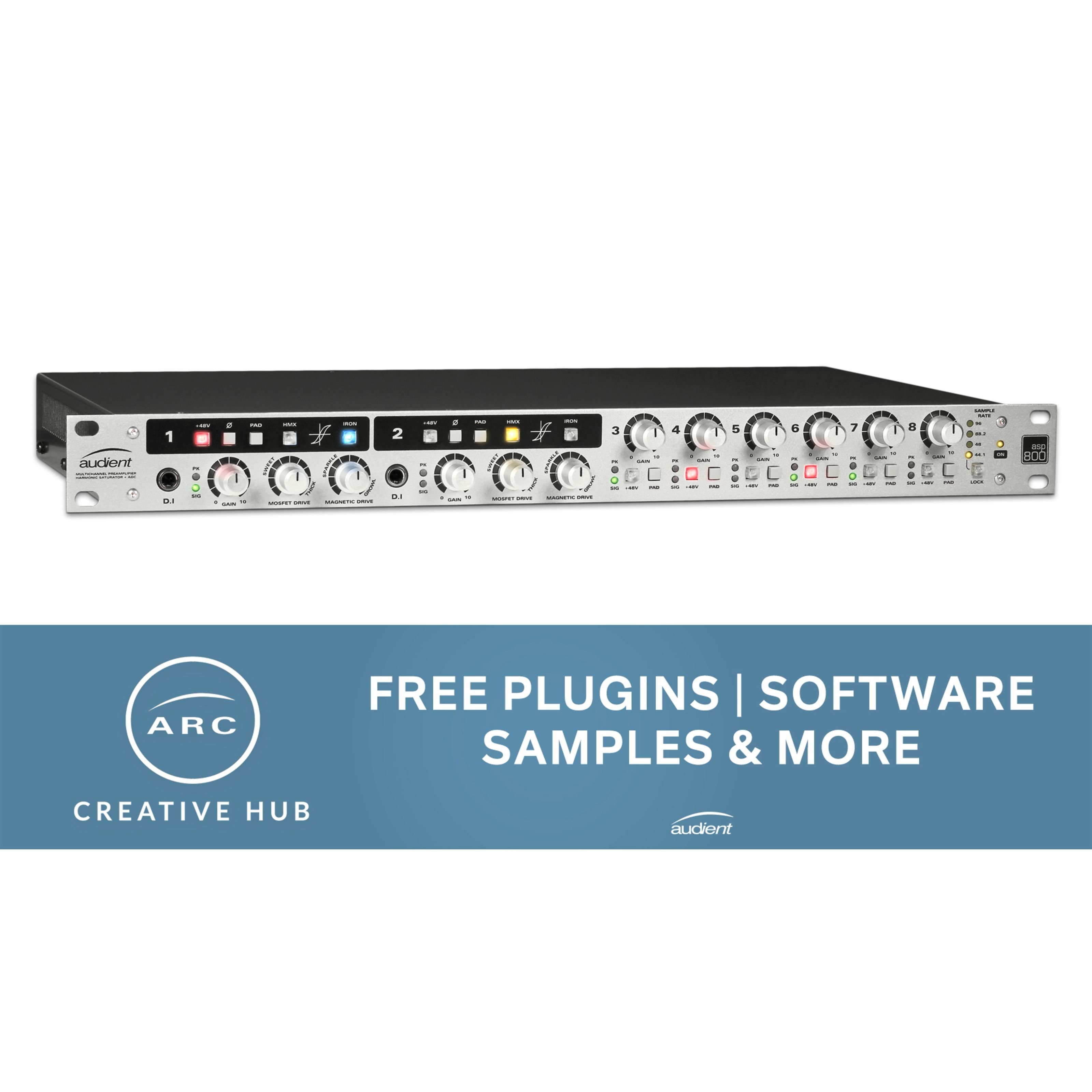 Audient Vorverstärker (ASP800 - Studio Preamp)