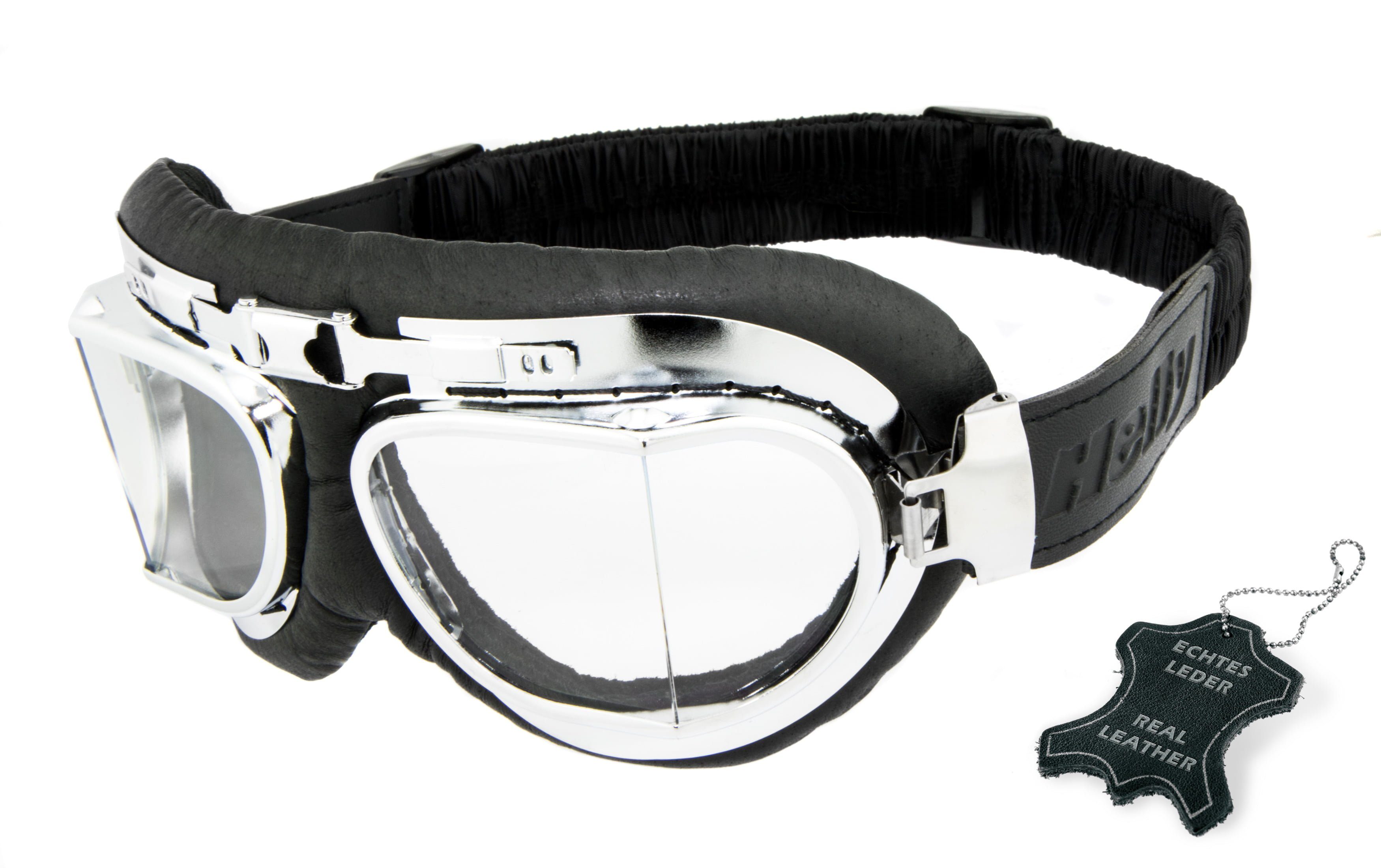 Helly - No.1 Bikereyes Motorradbrille 1410c-n, Motorradbrille mit Kunststoff-Sicherheitsglas