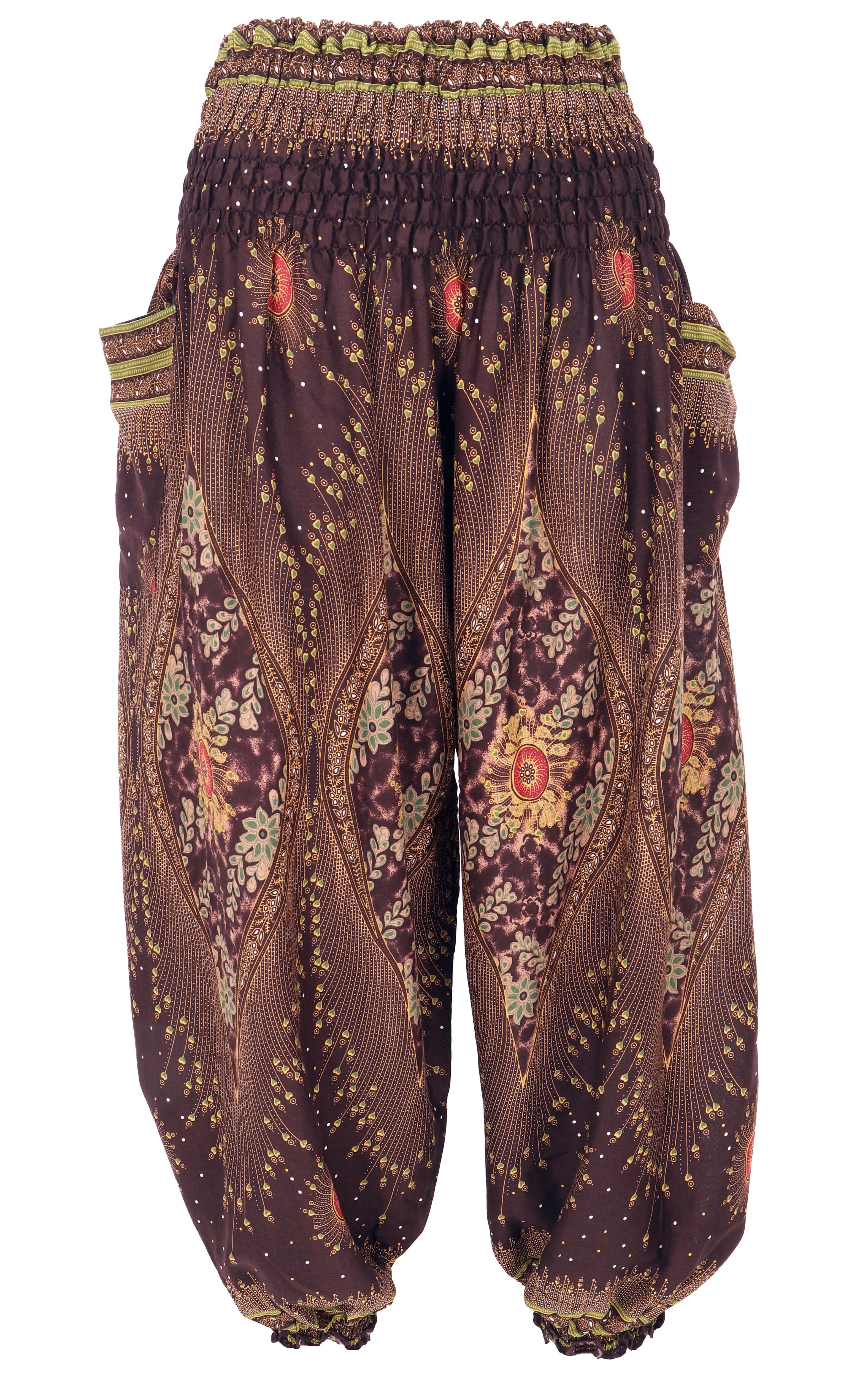 Guru-Shop Relaxhose Luftige XL Pluderhose für günstig online kaufen