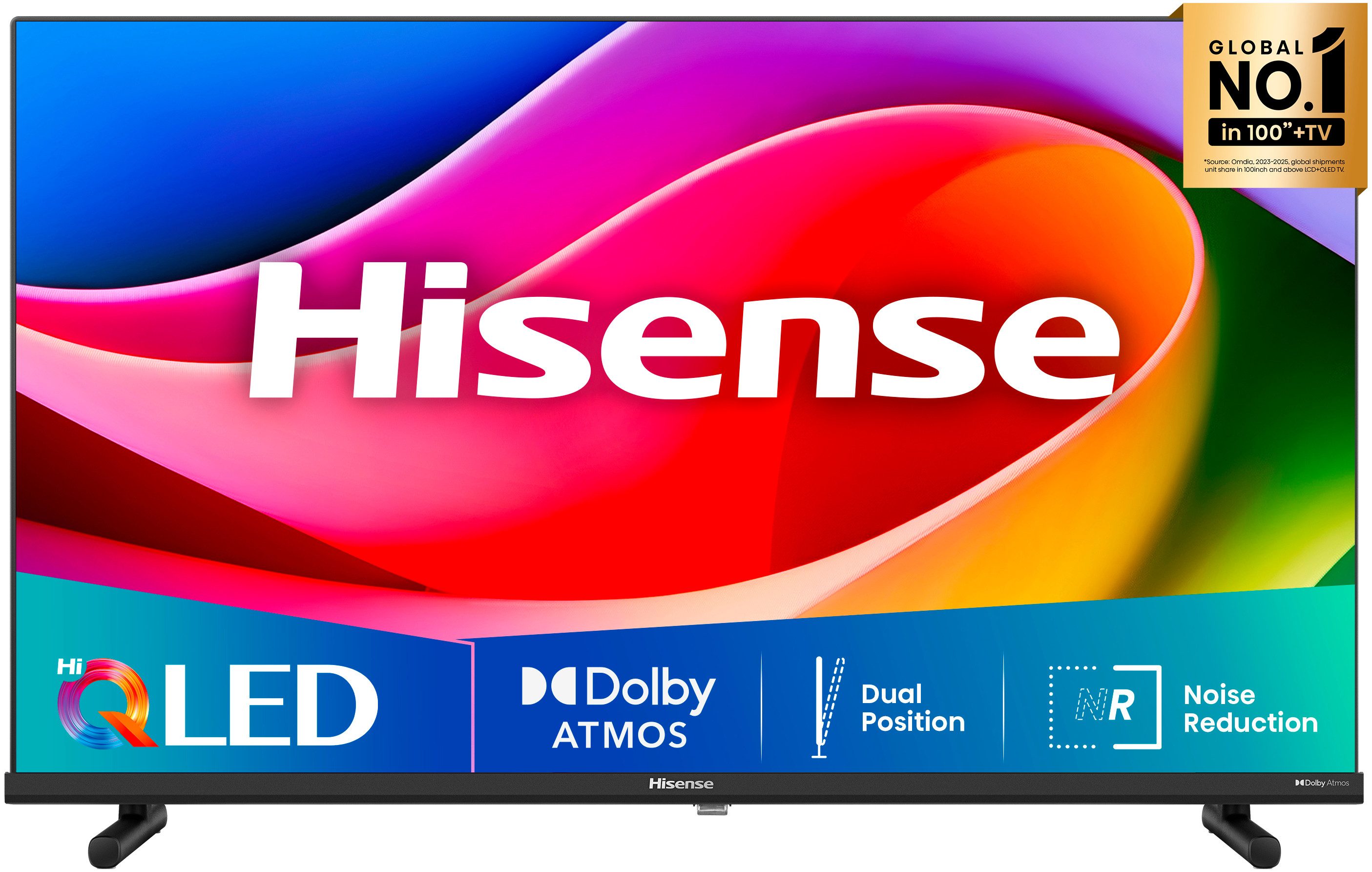 Hisense 32A5Q QLED-Fernseher (80 cm/32 Zoll, Full HD, Smart-TV, 2K FHD QLED)