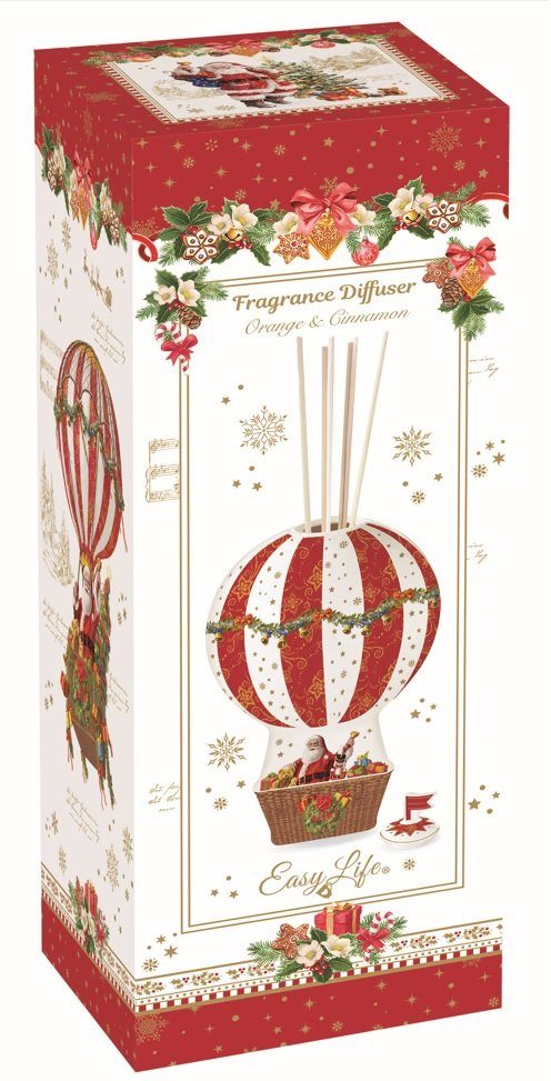EasyLife Raumduft CHME1245 - Christmas Memories Duftspender "Kugelform", -40 cl- (1-St)