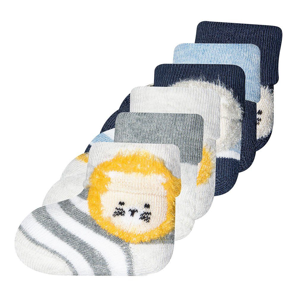 Ewers Socken Newborn Socken Löwe (6-Paar)