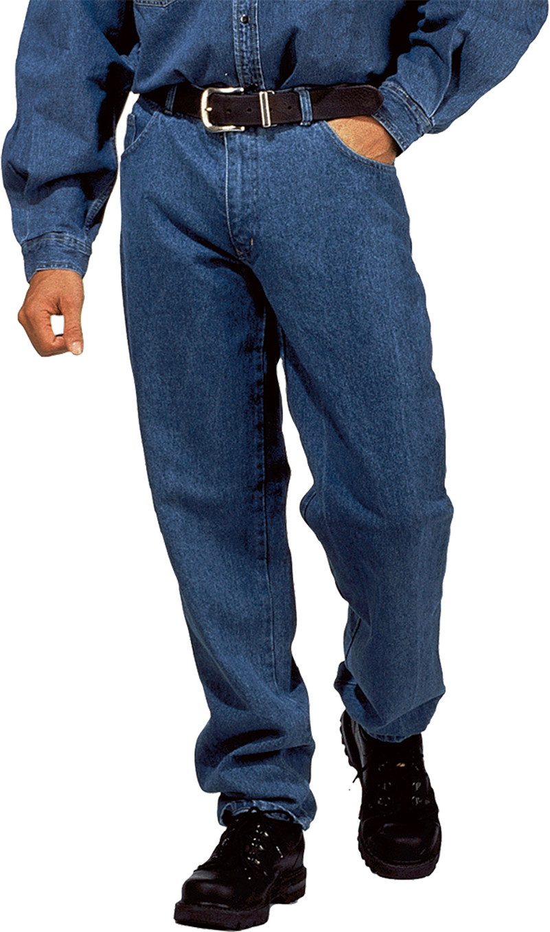 effax Arbeitshose Pionier 5-Pocket-Jeans mit Zollstocktasche