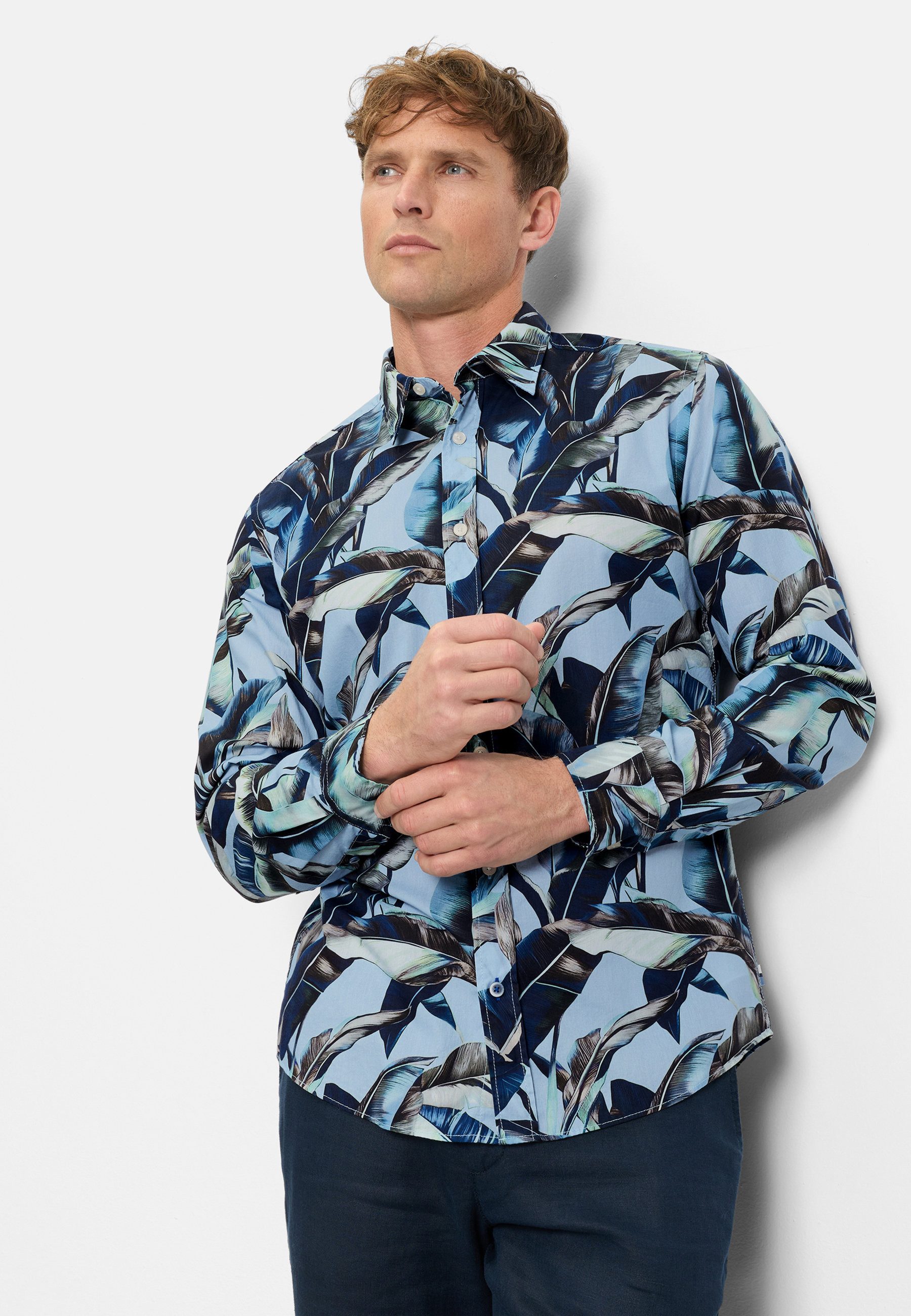 OLYMP Langarmhemd OLYMP Casual, regular fit, Kent