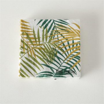 BOLTZE Papierserviette Blatt, 20 Stück, 17 x 17 cm, Grün, 1 Stück zufällige Variante