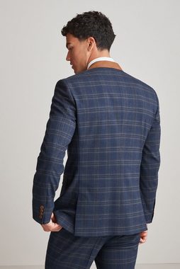 Next Jackenblazer Karierter Anzug im Tailored Fit: Sakko (1-tlg)