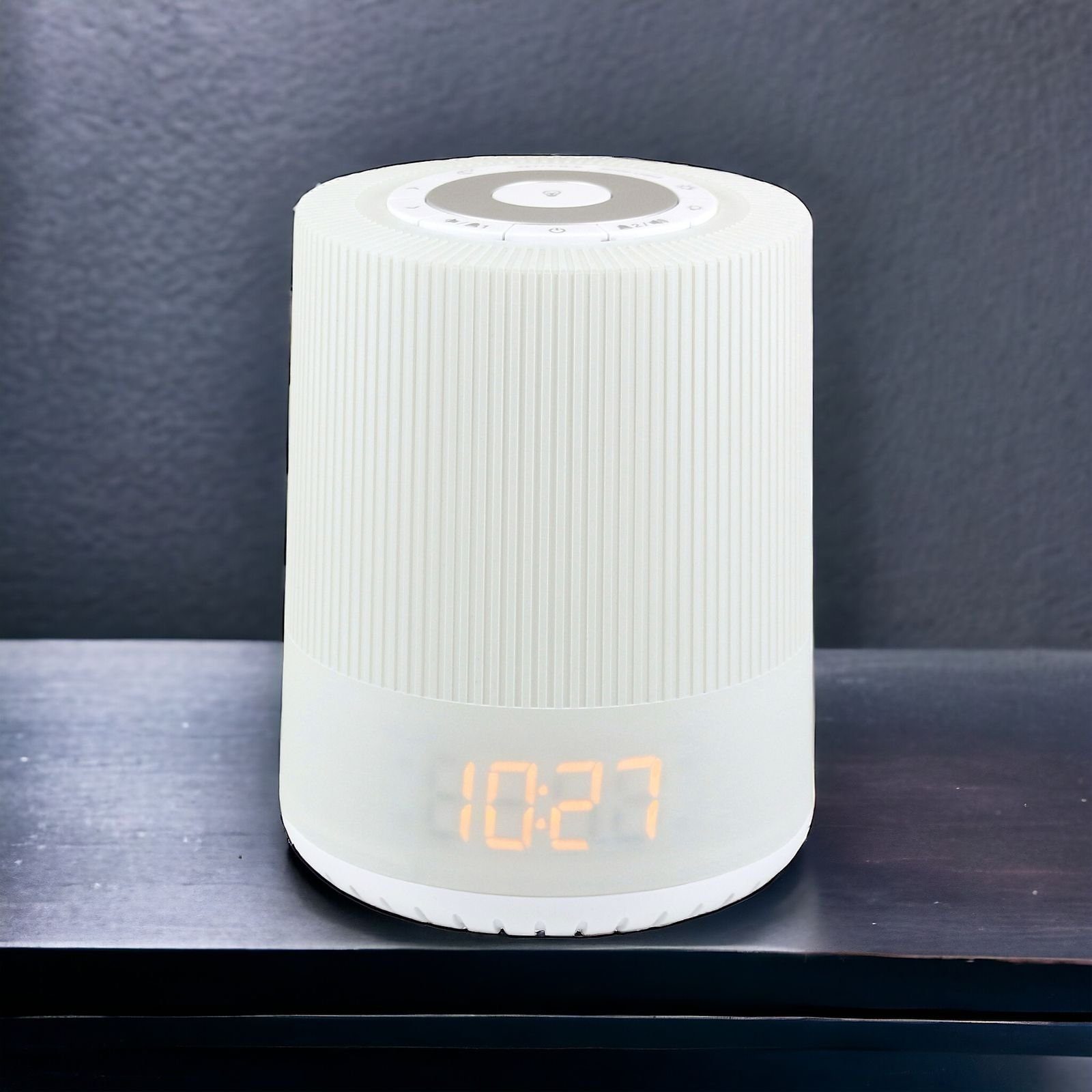 Soundmaster UR230WE Radiowecker Naturklänge LED-Farbwechsel Leseleuchte dimmbar Uhrenradio