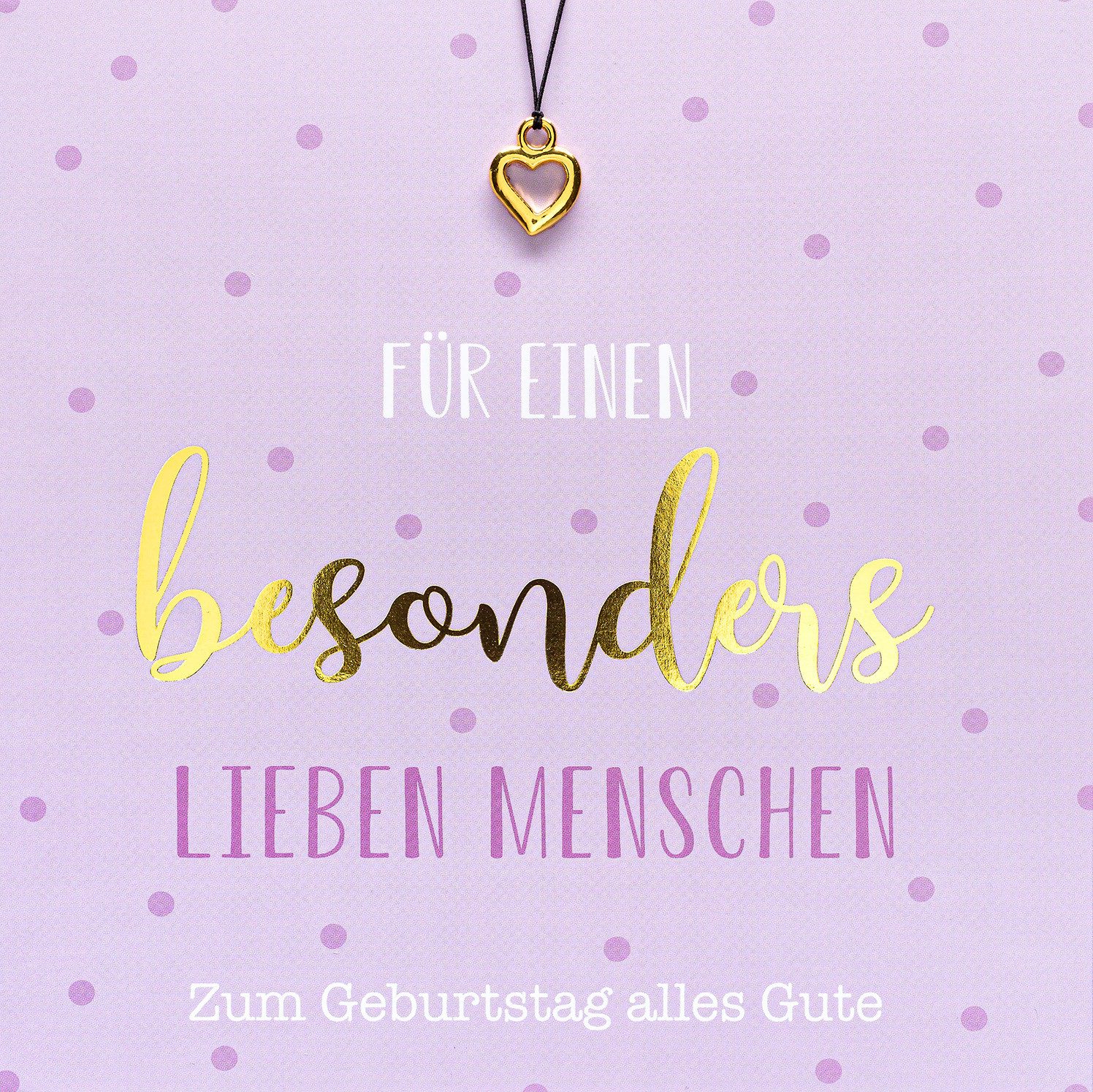 Grußkarten Little Things Card - Glückwunschkarte im Format 15 x 15 cm mit