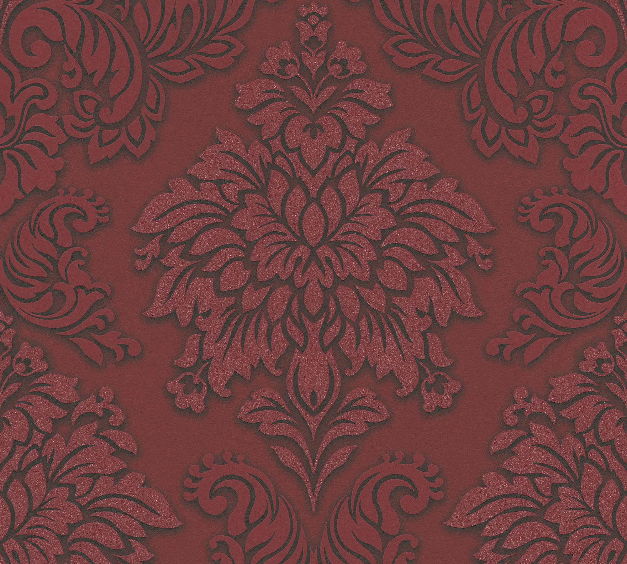 living walls Vliestapete Metropolitan Stories Lizzy London, leicht strukturiert, Barock, gemustert, ornamental, Ornament Tapete Barock Metallic Tapeten Wohnzimmer Schlafzimmer Küche